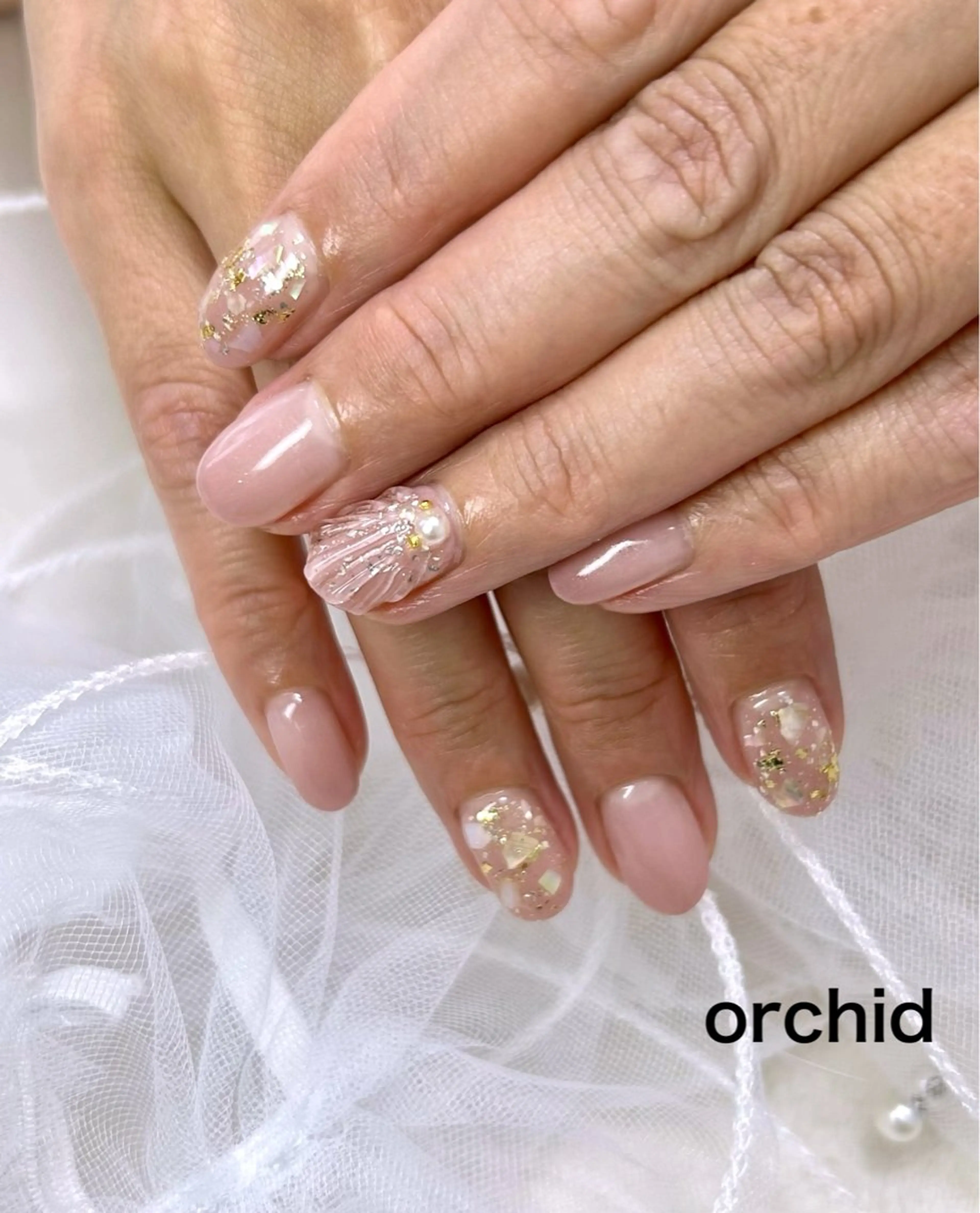ネイル orchid ♡オーキッドのネイルデザイン