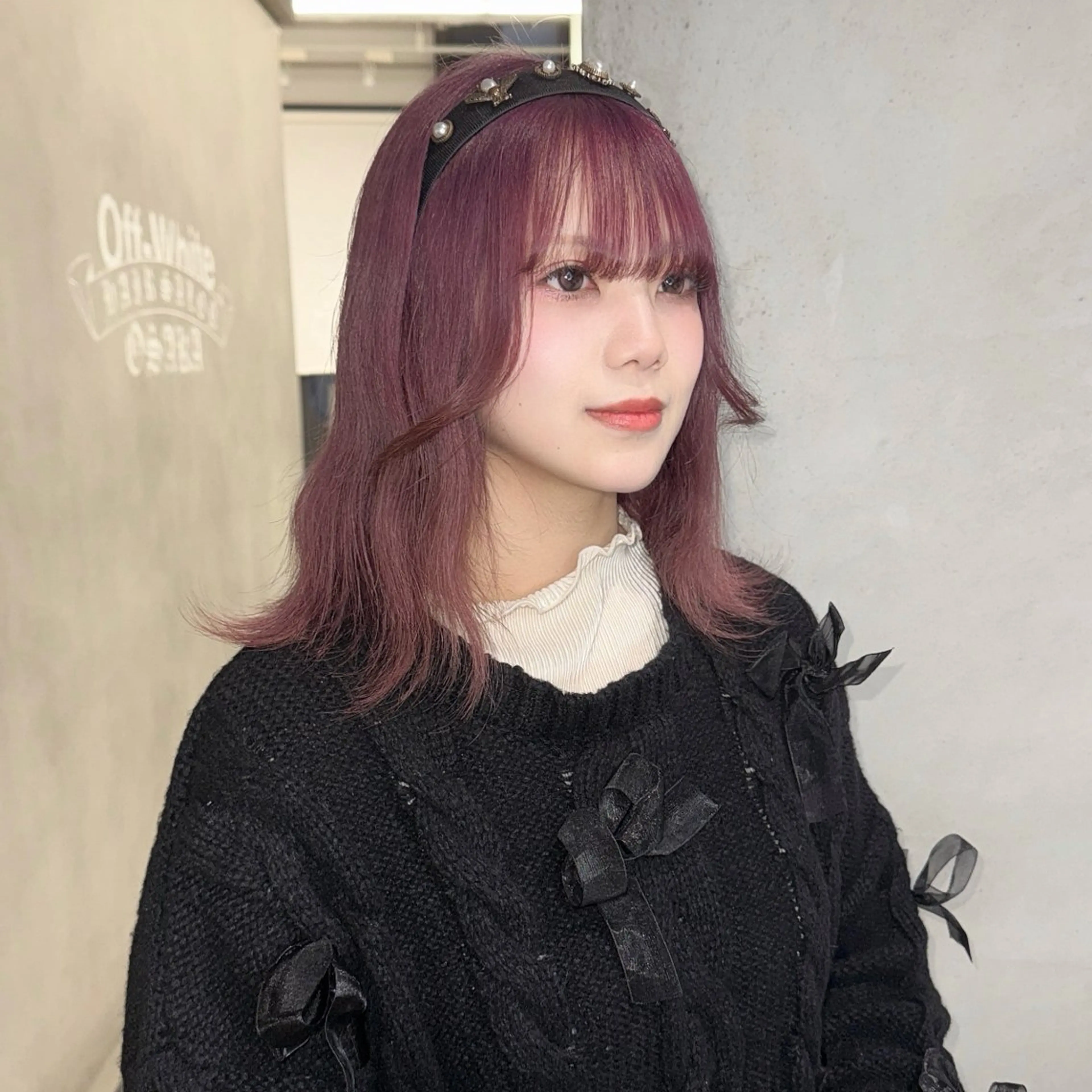 カラー ヘアカラー オフホワイト大阪店（off white）所属・LENA🎀 ハイトーン/エクステのヘアスタイル