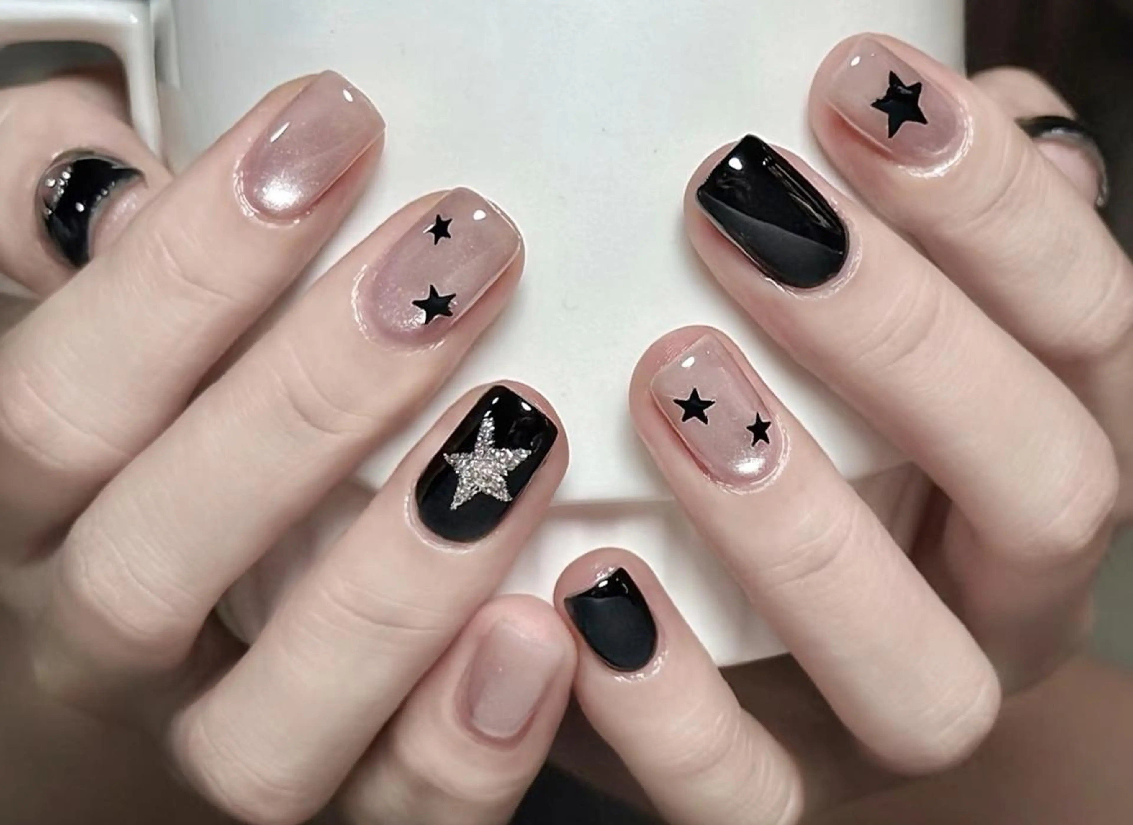 季節限定★自爪持ち込み10本アートの写真