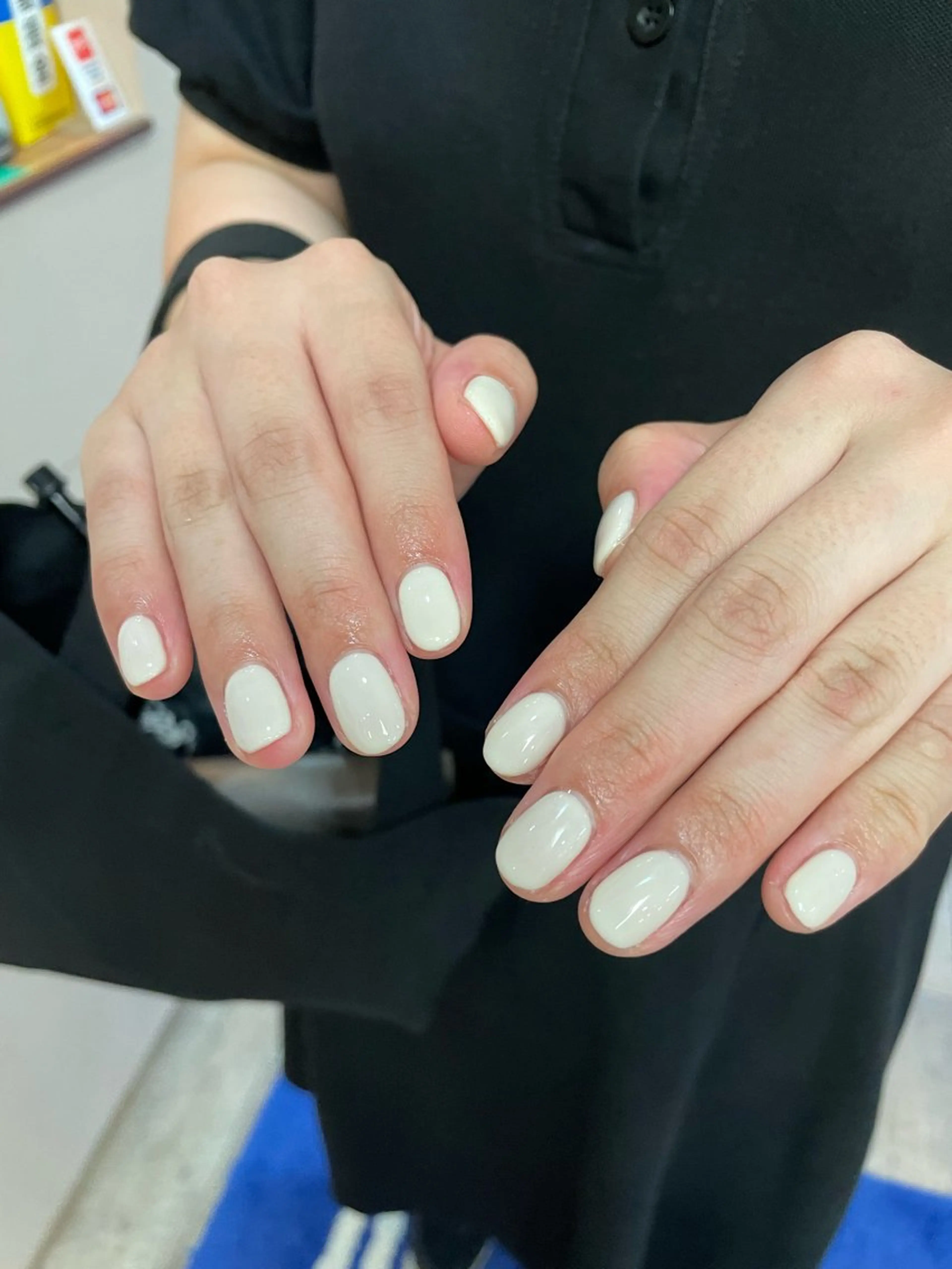 ネイル ハンドネイル ハンドケア はばすみれ🎀ﾈｲﾙ 光ﾌｪｲｼｬﾙ ﾍｱのネイルデザイン