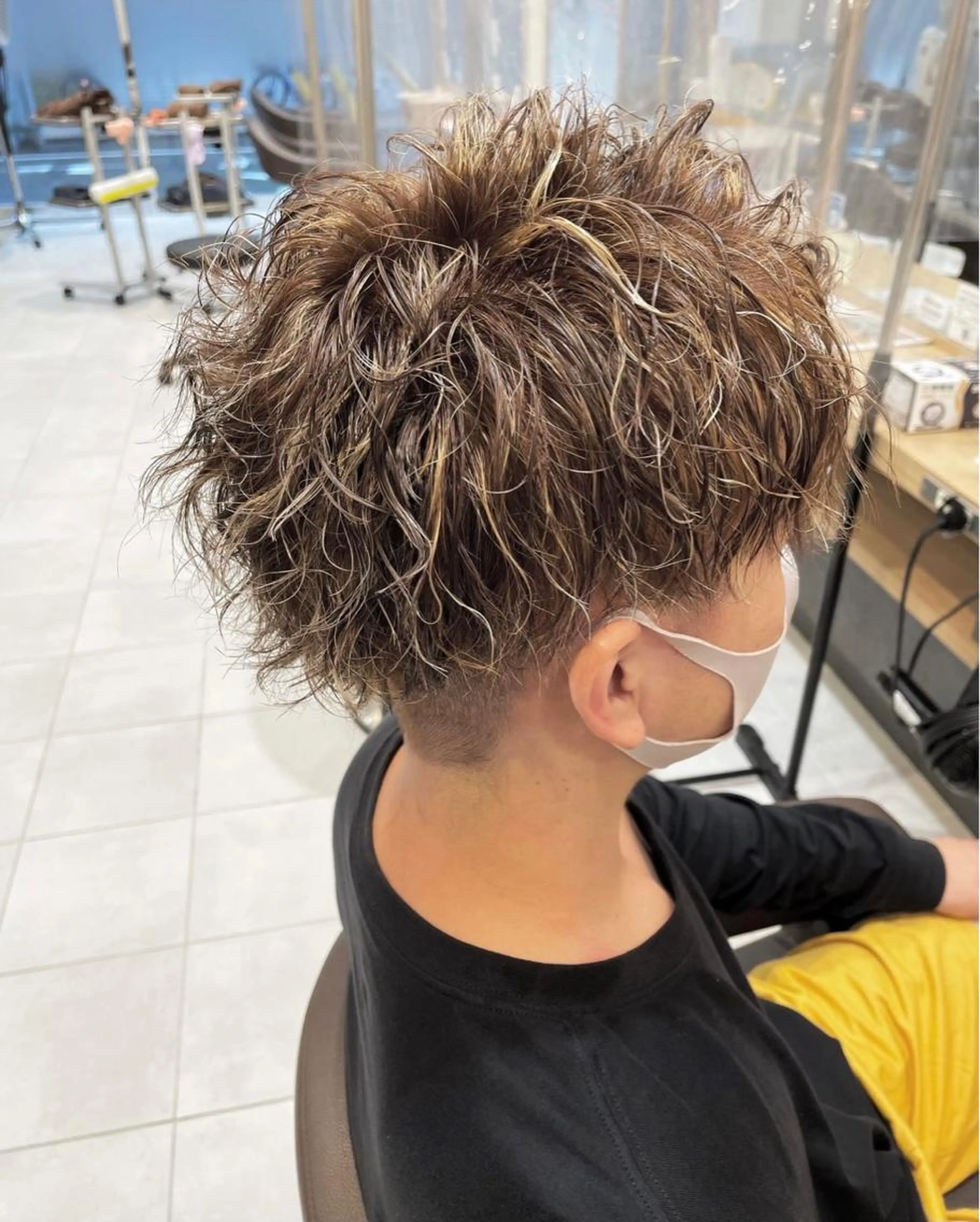 ⭐︎2回目のお客様⭐︎ メンズカット × ツイストスパイラルor波巻き or スペインカールorニュアンスパーマ ✂︎の写真