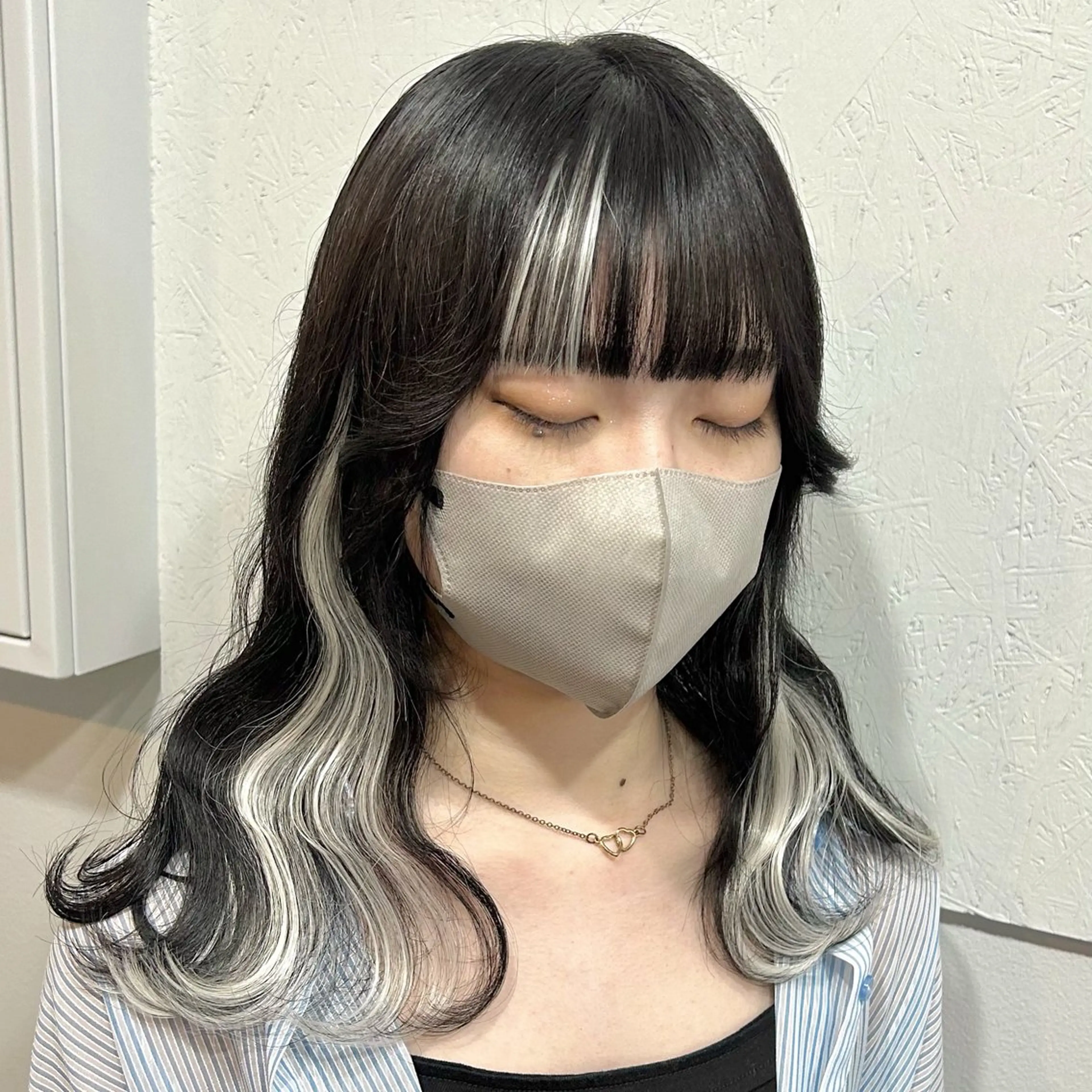 ミディアム カラー エクステ カット エクステ Cielroシェイロ所属・ブリーチ&エクステ 🥀ケアカラー特化のヘアスタイル