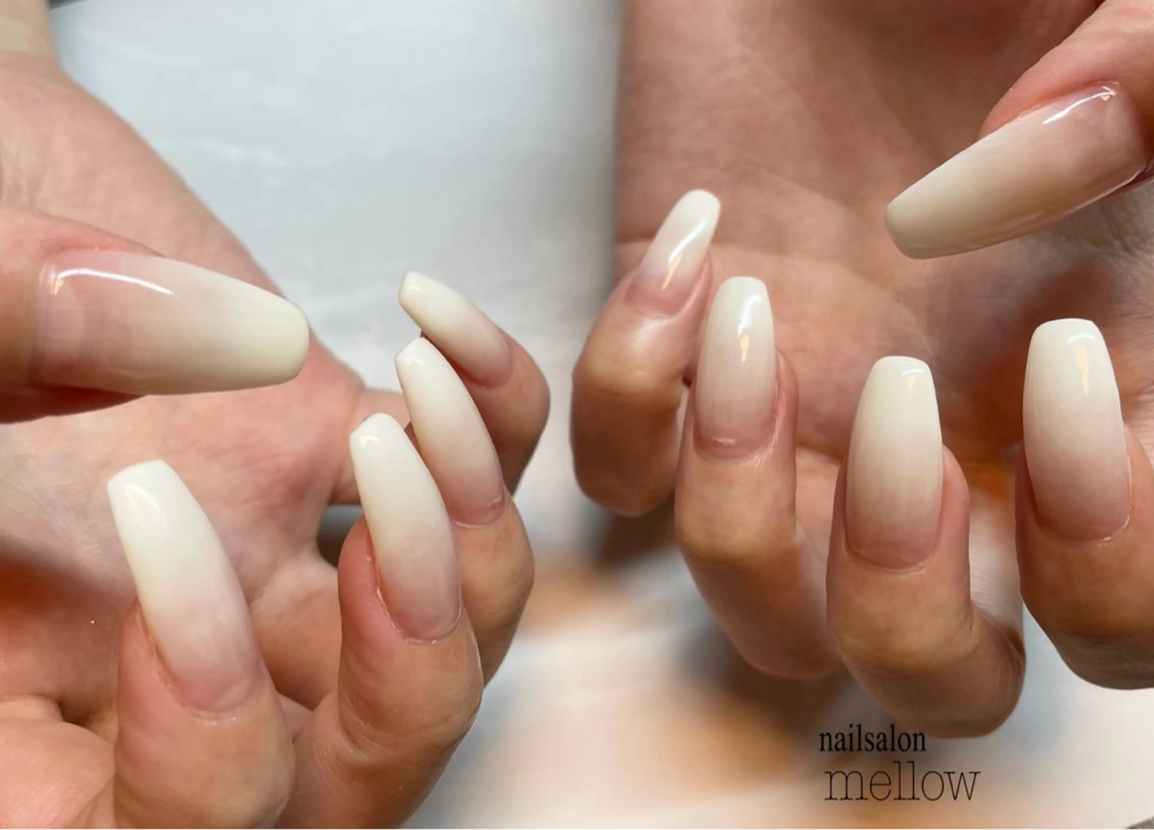 ネイル グラデーション 大山 浩美のネイルデザイン