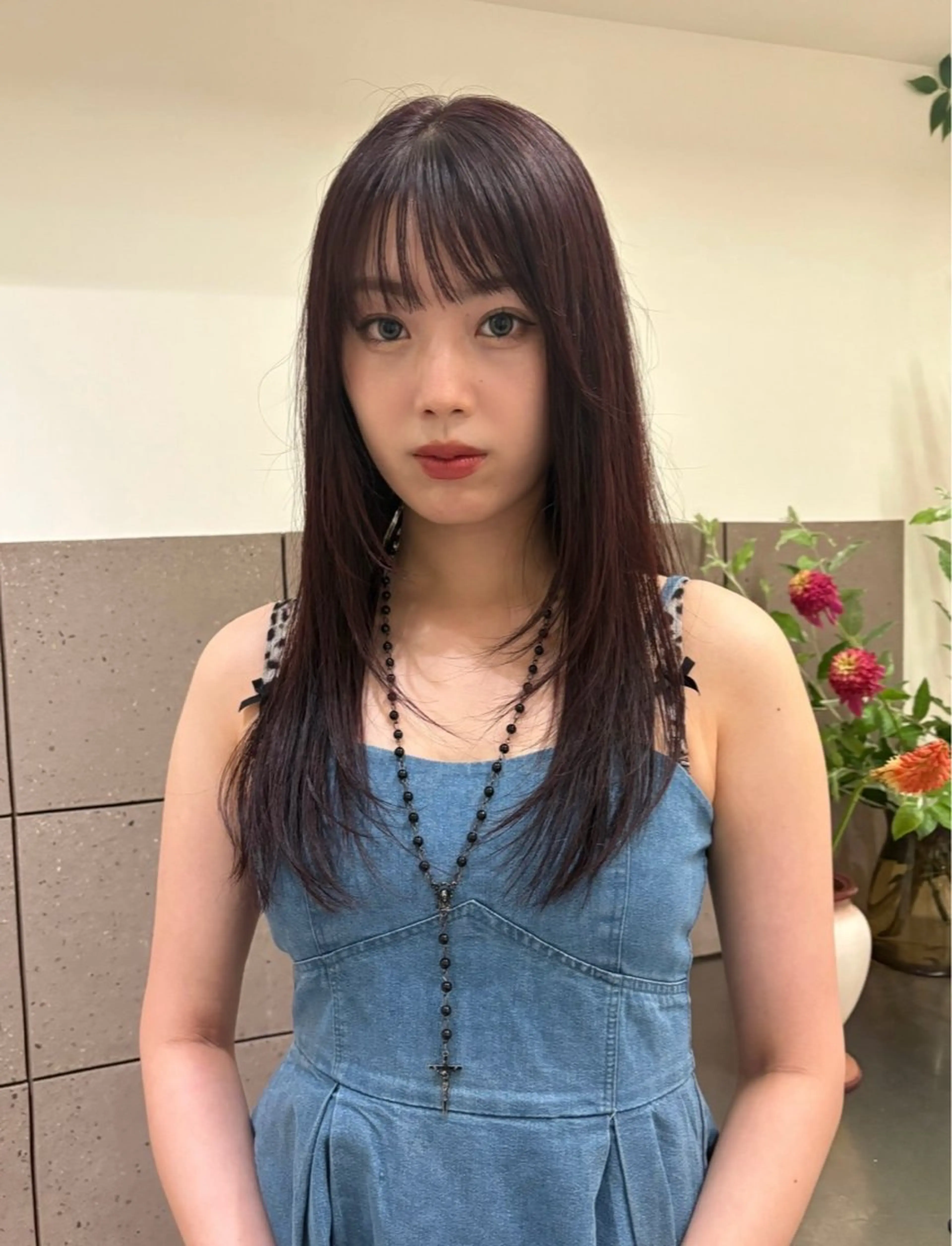 ロング カラー カット ヘアカラー トリートメント natsuki /HUIのヘアスタイル