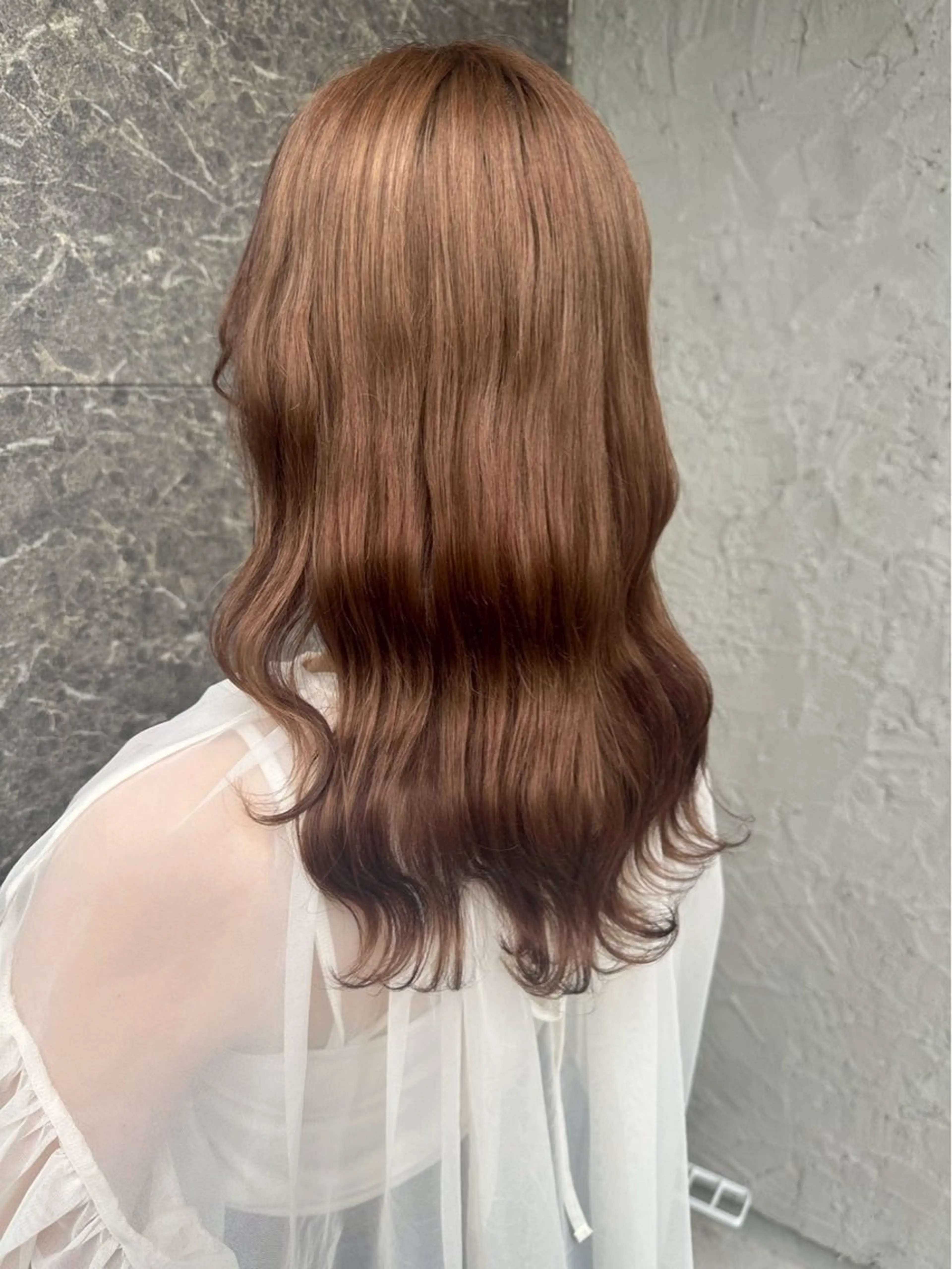 ロング ヘアカラー トリートメント 🫧鈴木 遥夏🫧のヘアスタイル