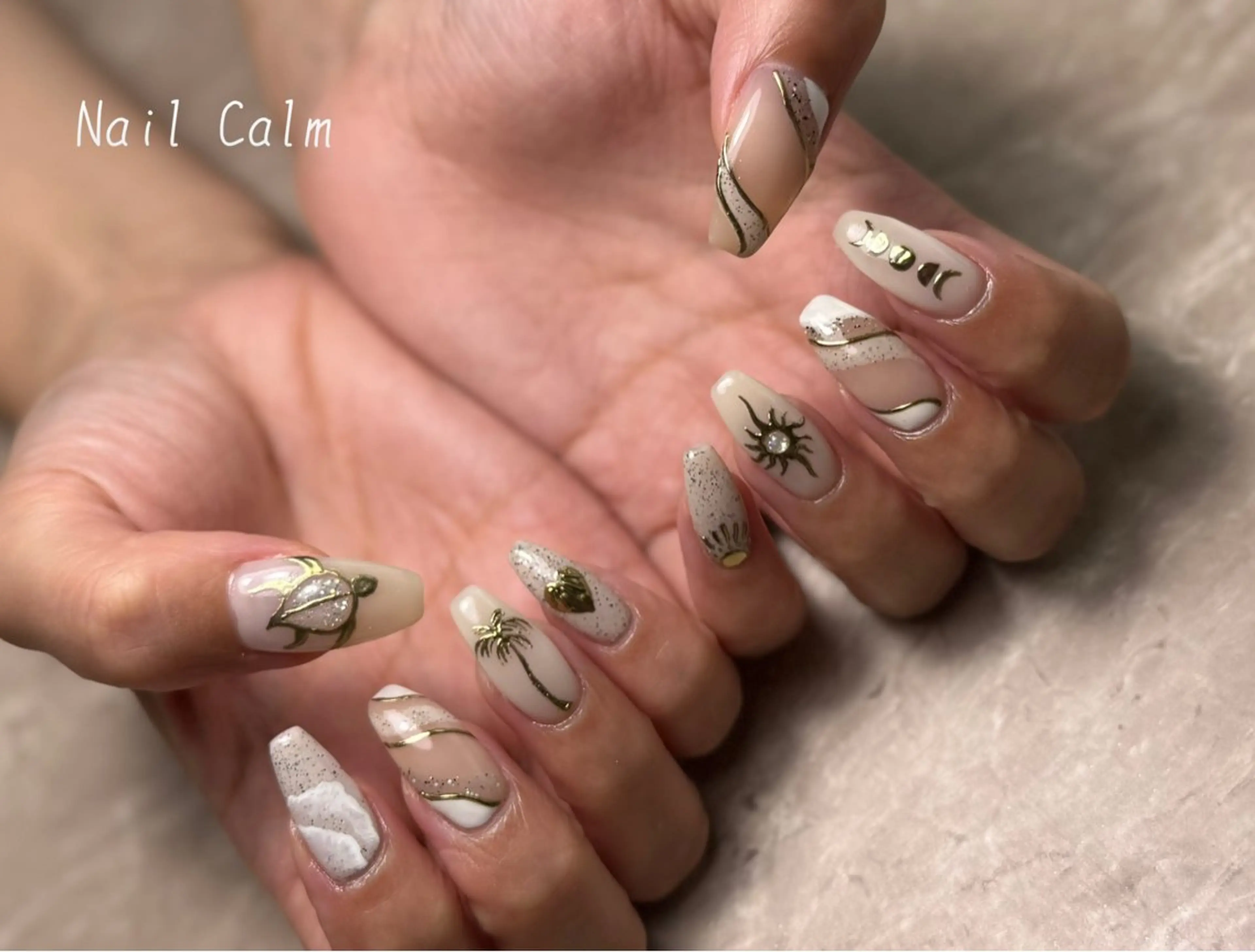 ネイル ハンドネイル Nail Calm所属・プライベートサロン Calmのネイルデザイン