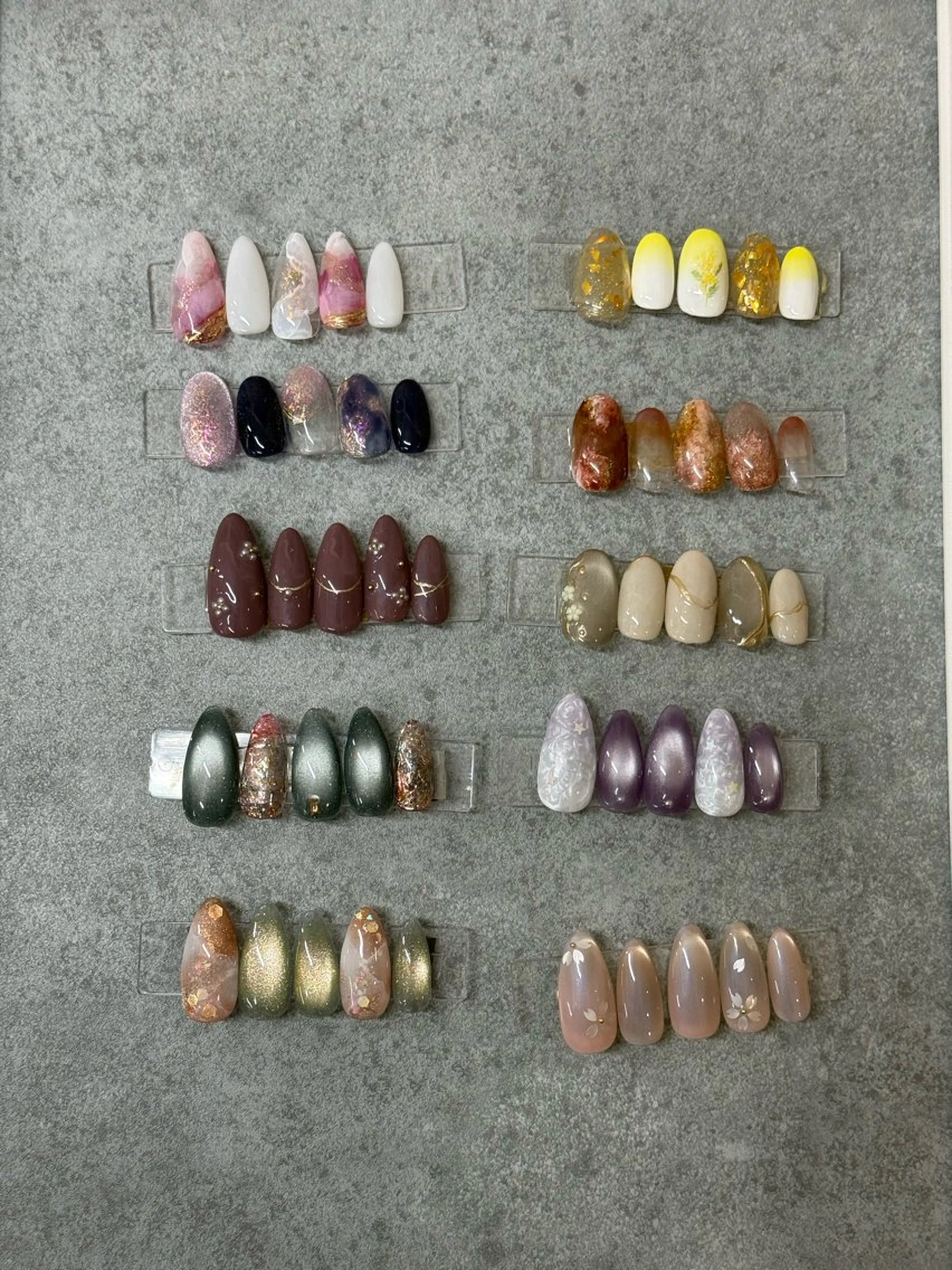 ネイル ハンドネイル Agate miku🎀‧₊のネイルデザイン