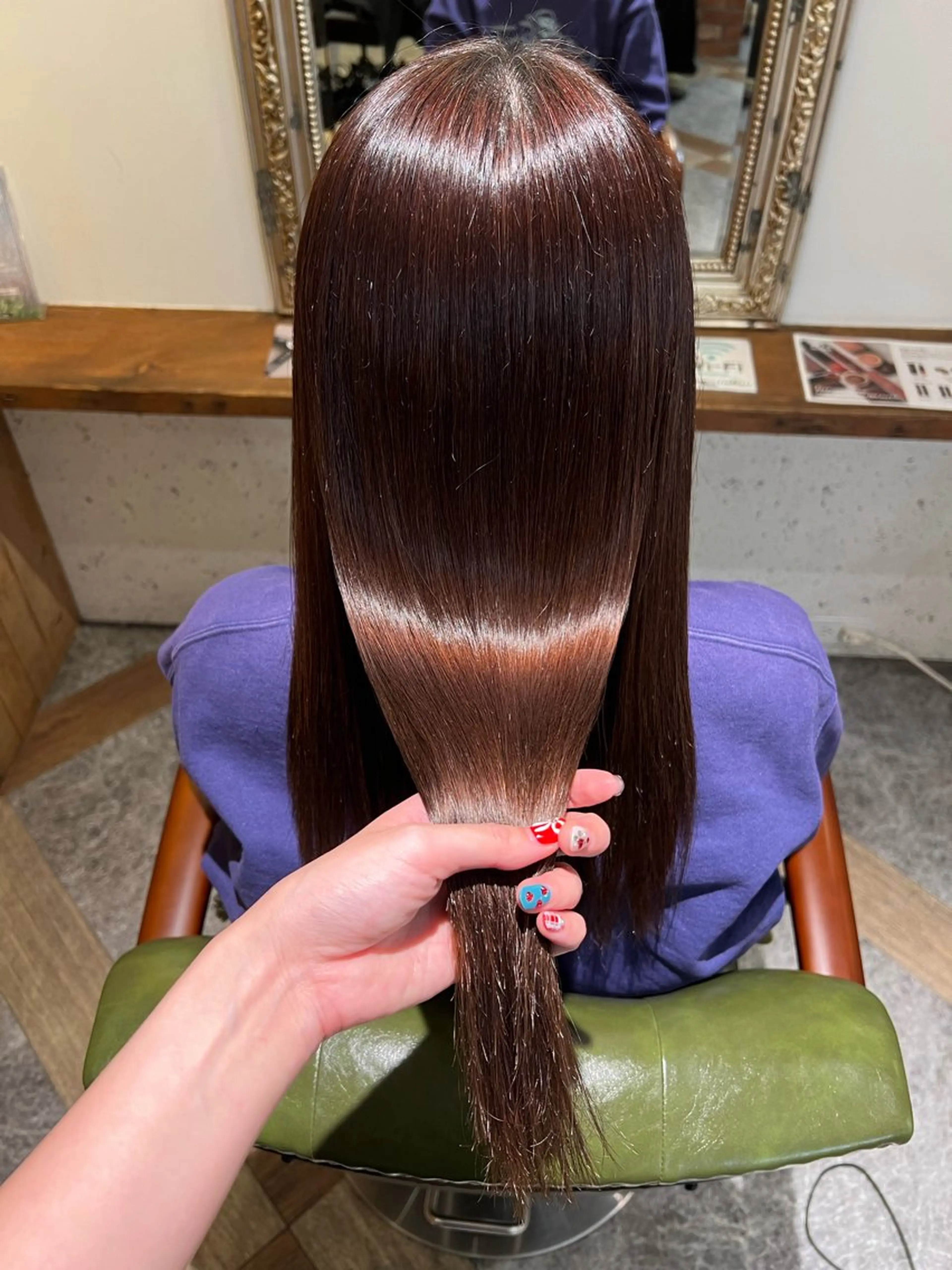 セミロング 韓国スタイル🇰🇷 annaのヘアスタイル