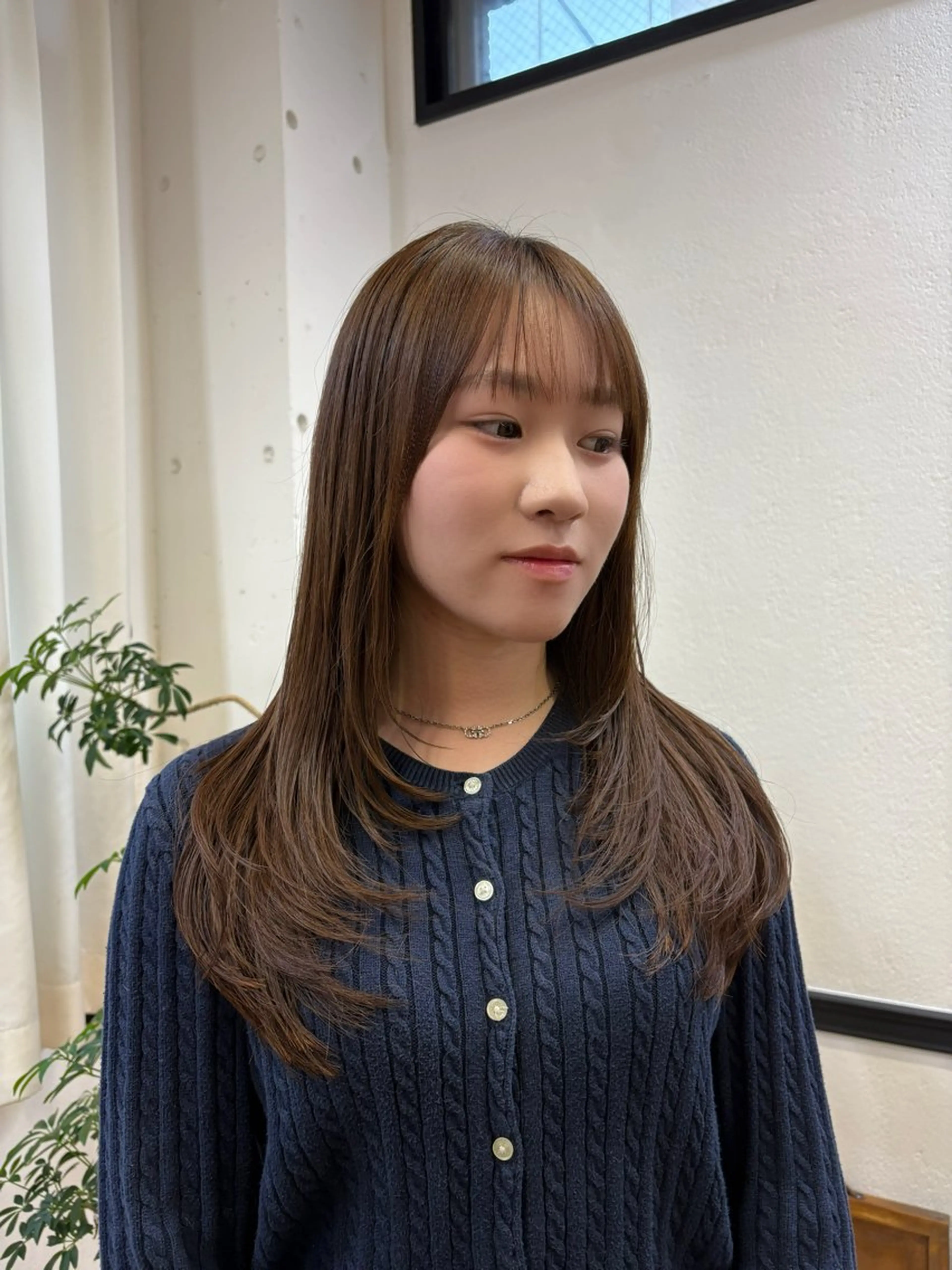 ロング レイヤーカット イノウエタケノリ /カット/パーマのヘアスタイル