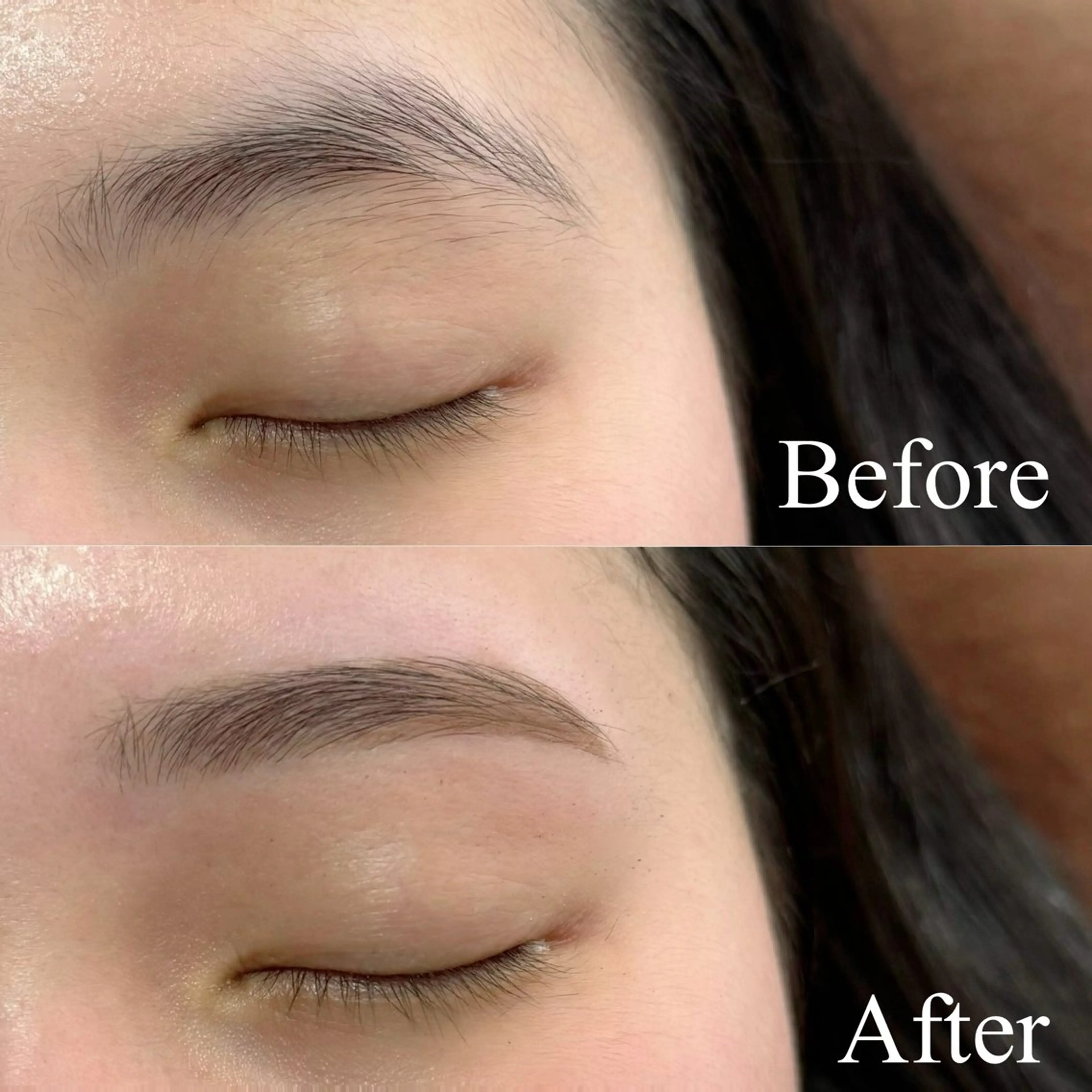 アイブロウ 眉毛ワックス脱毛 emirai   eyelash&eyebrow所属・emirai🌟 MOMOのマツエク・マツパデザイン