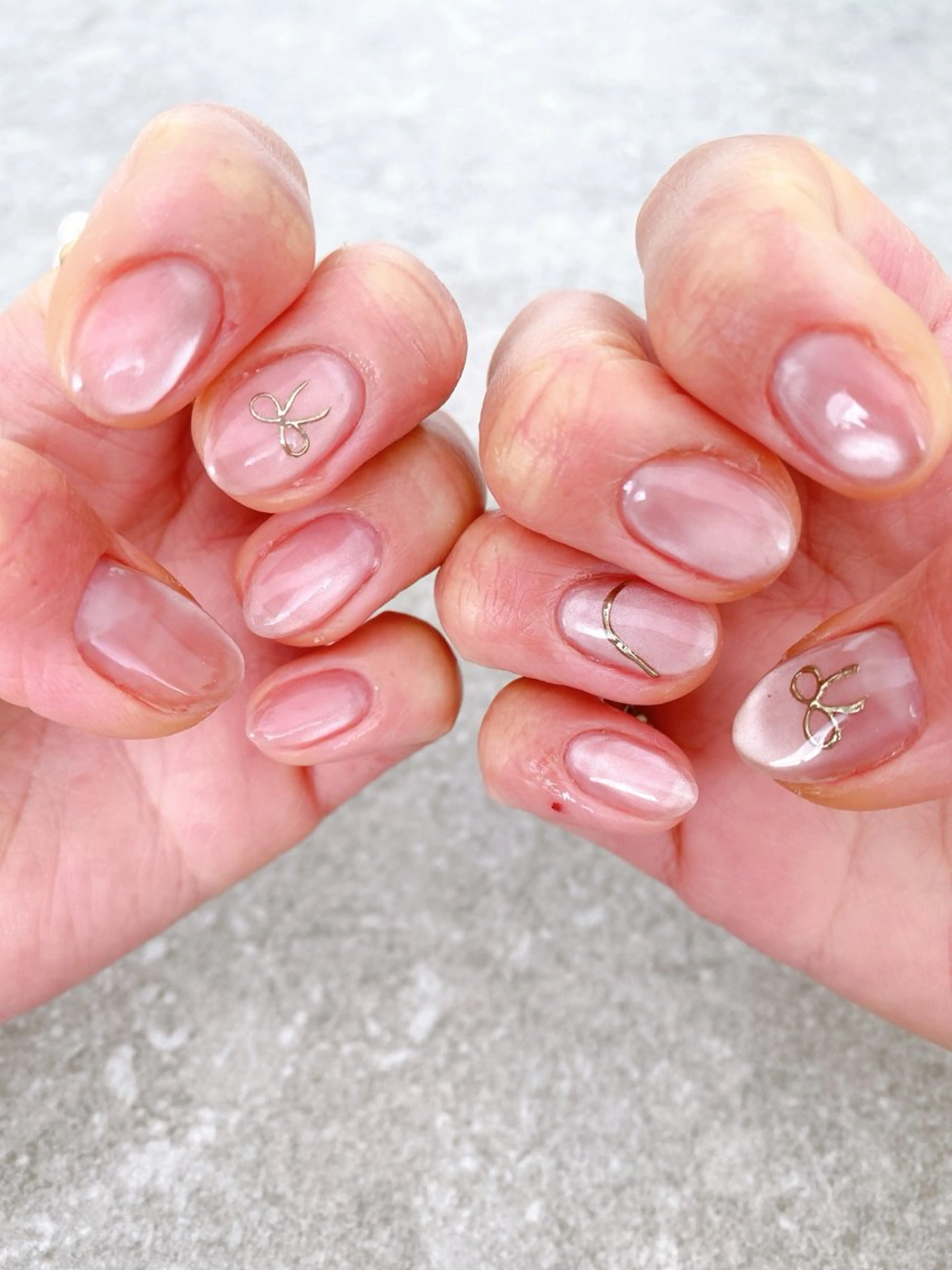 ネイル ハンドネイル Fleur Ange nail salonのネイルデザイン