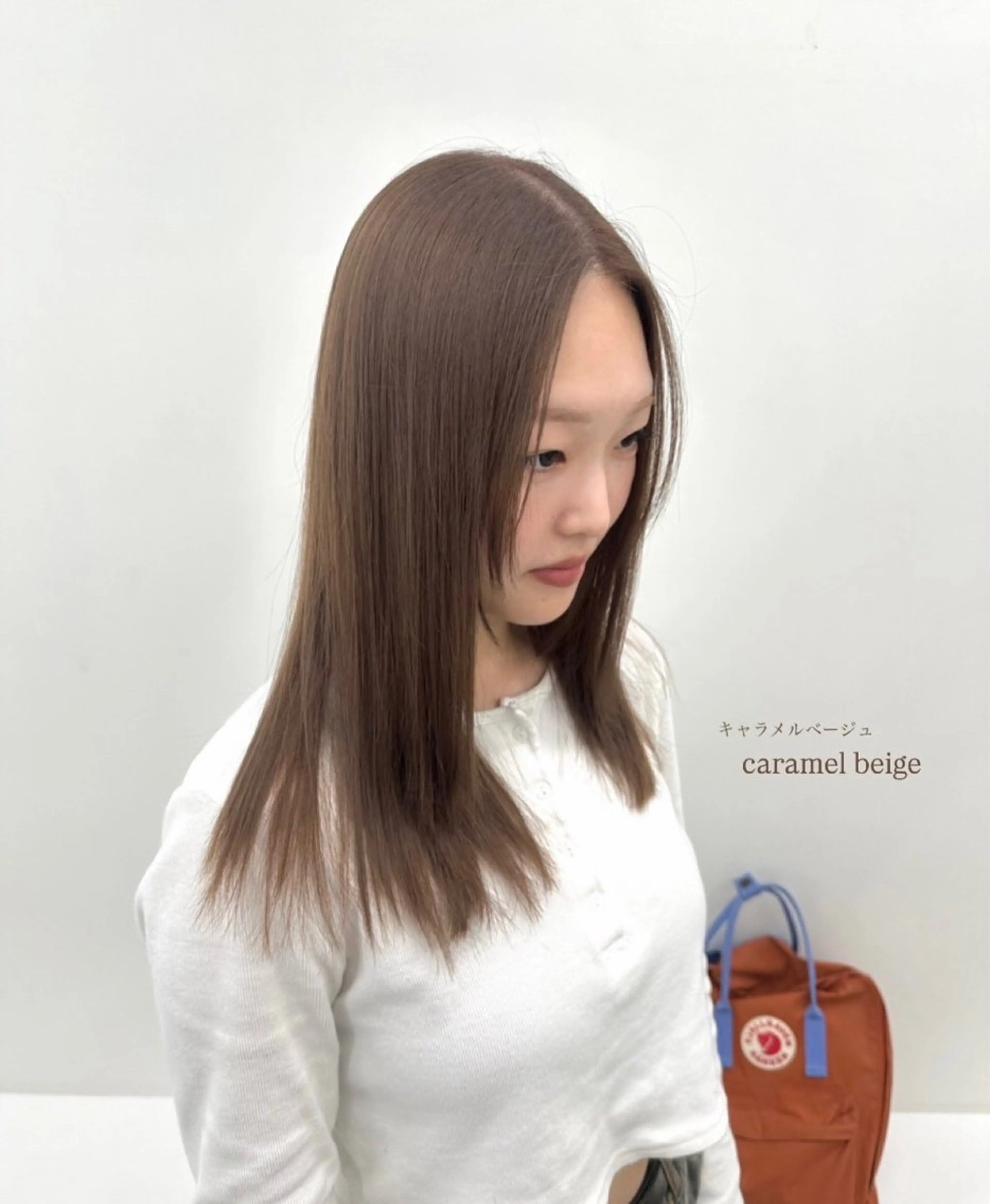 セミロング aisa ／札幌／艶カラー🎀のヘアスタイル