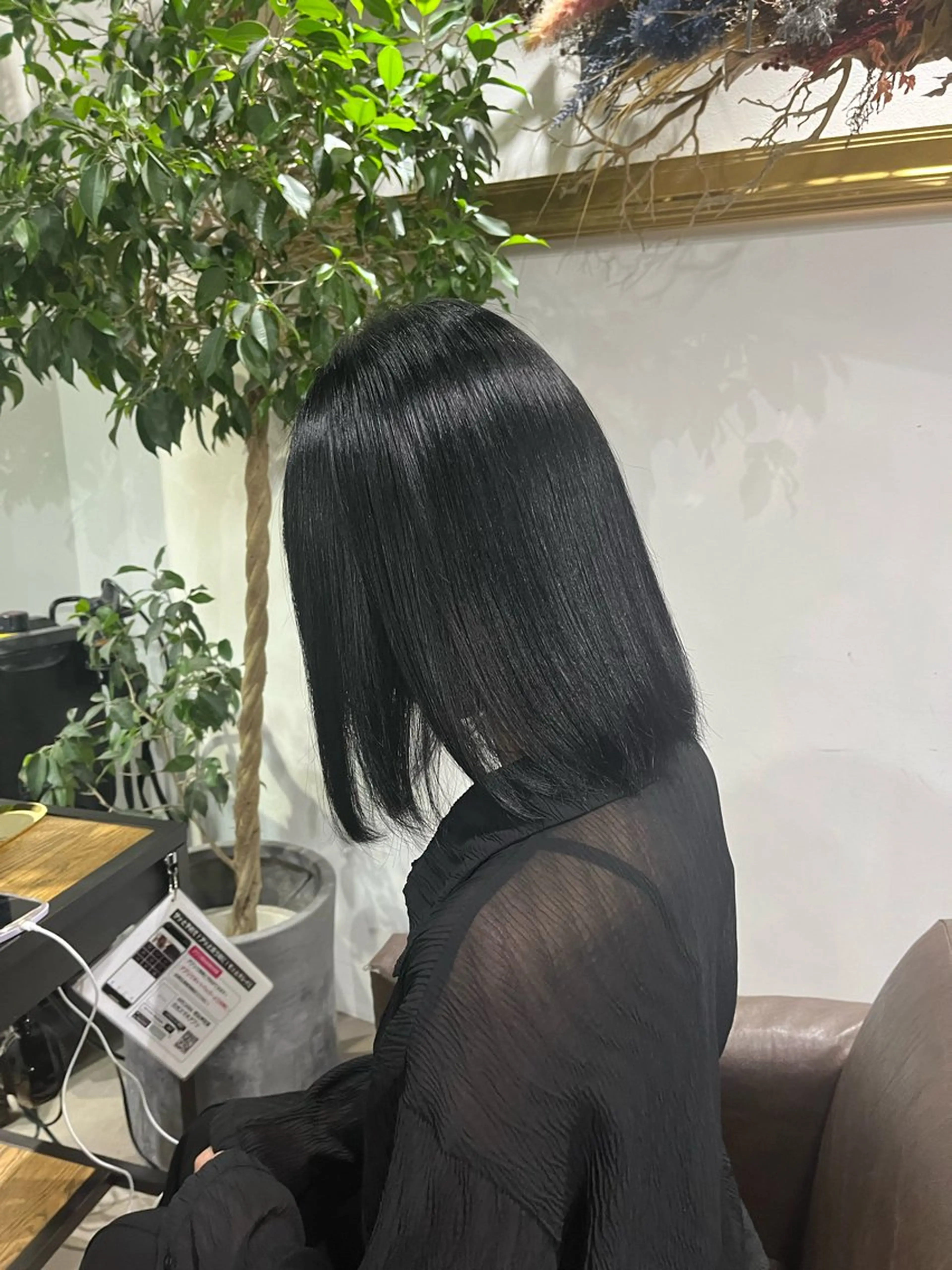 ミディアム ヘアカラー ブリーチ✨ハイライト メンズヘア/アヤノのヘアスタイル