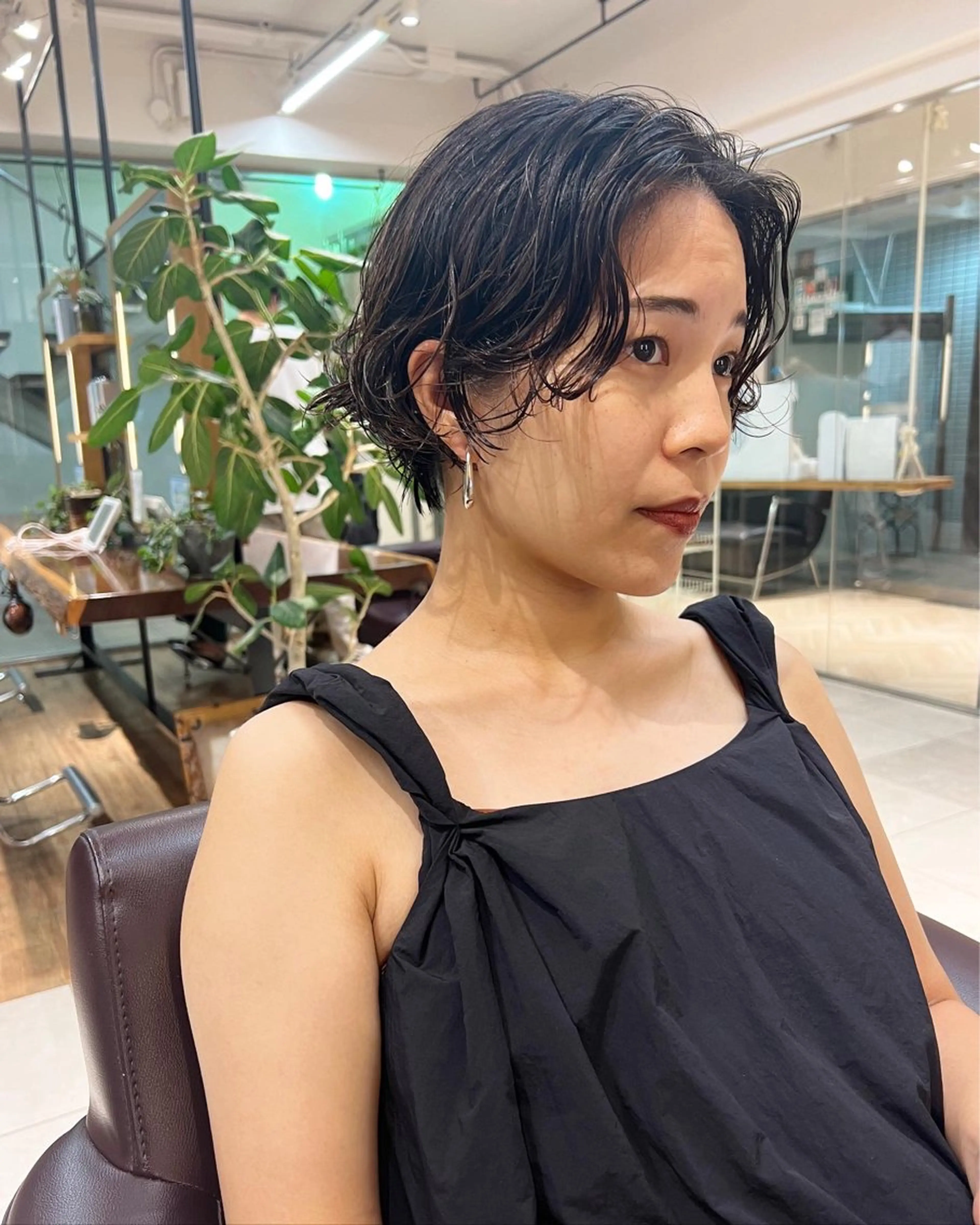 ショート パーマ カット パーマ ヘアセット 🌿ショート🌿 パーマ🌿淳平のヘアスタイル