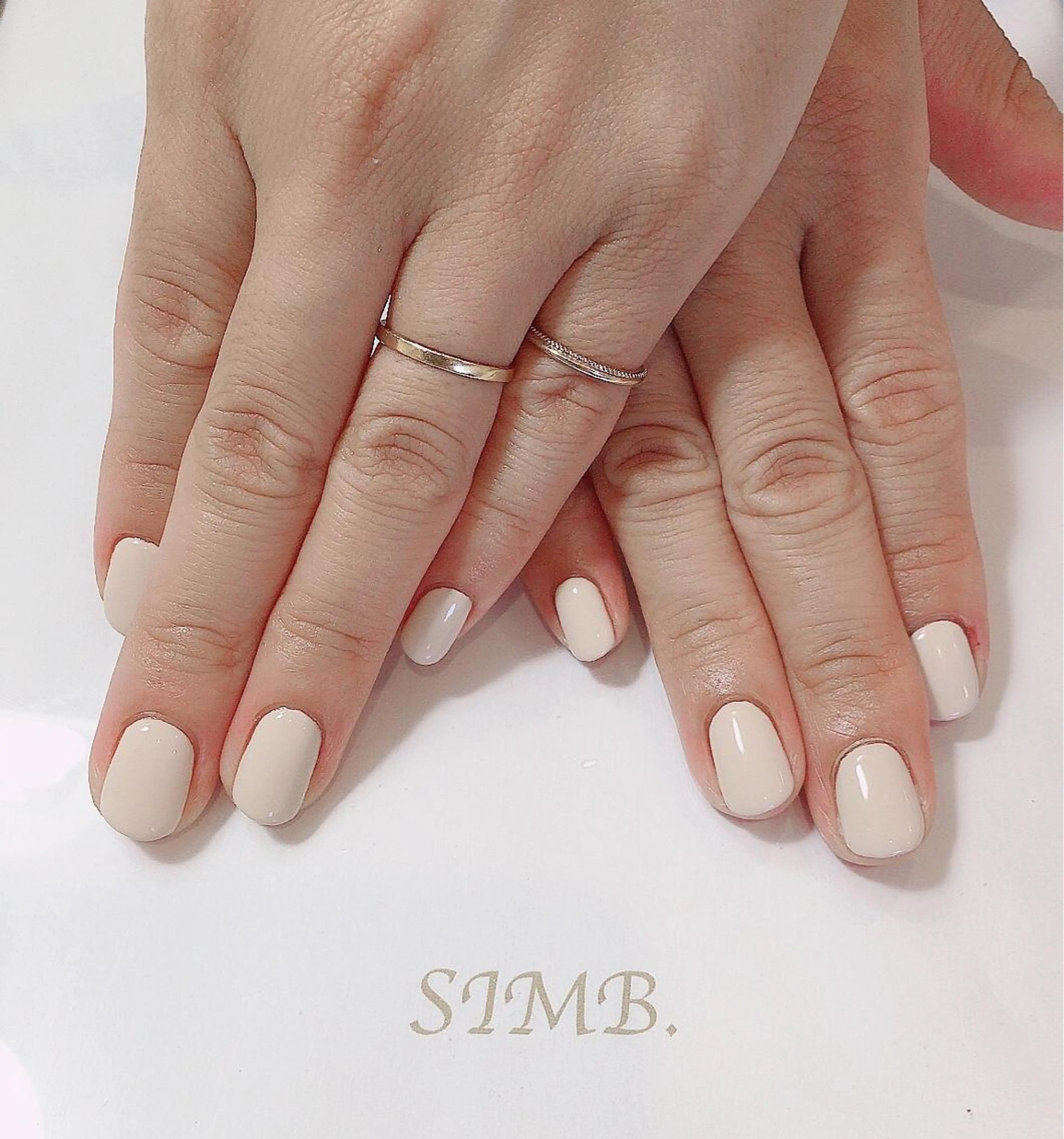 ネイル ワンカラーネイル nailsalon SIMB.のネイルデザイン