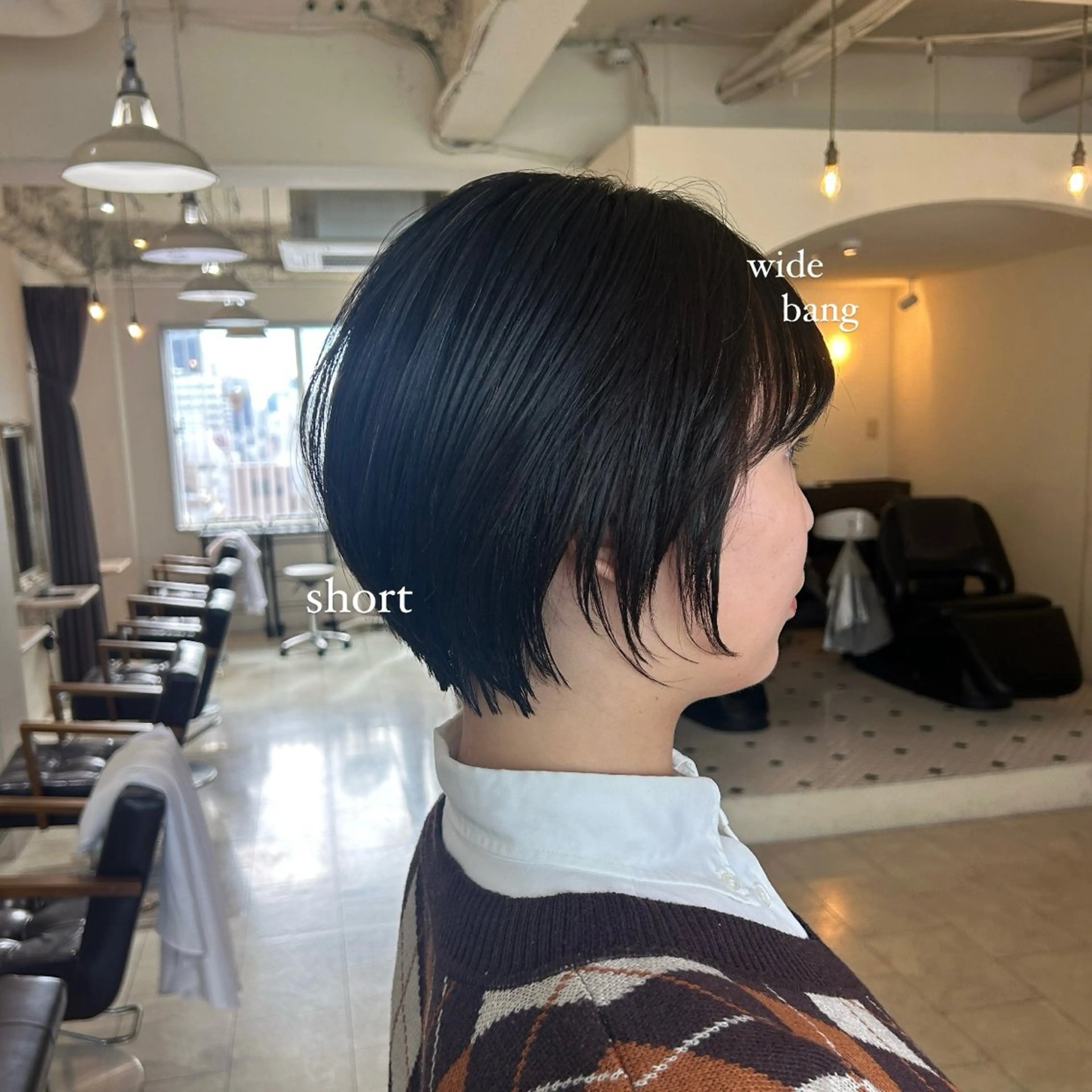 ショート Maho/海外 レイヤー/ハッシュのヘアスタイル