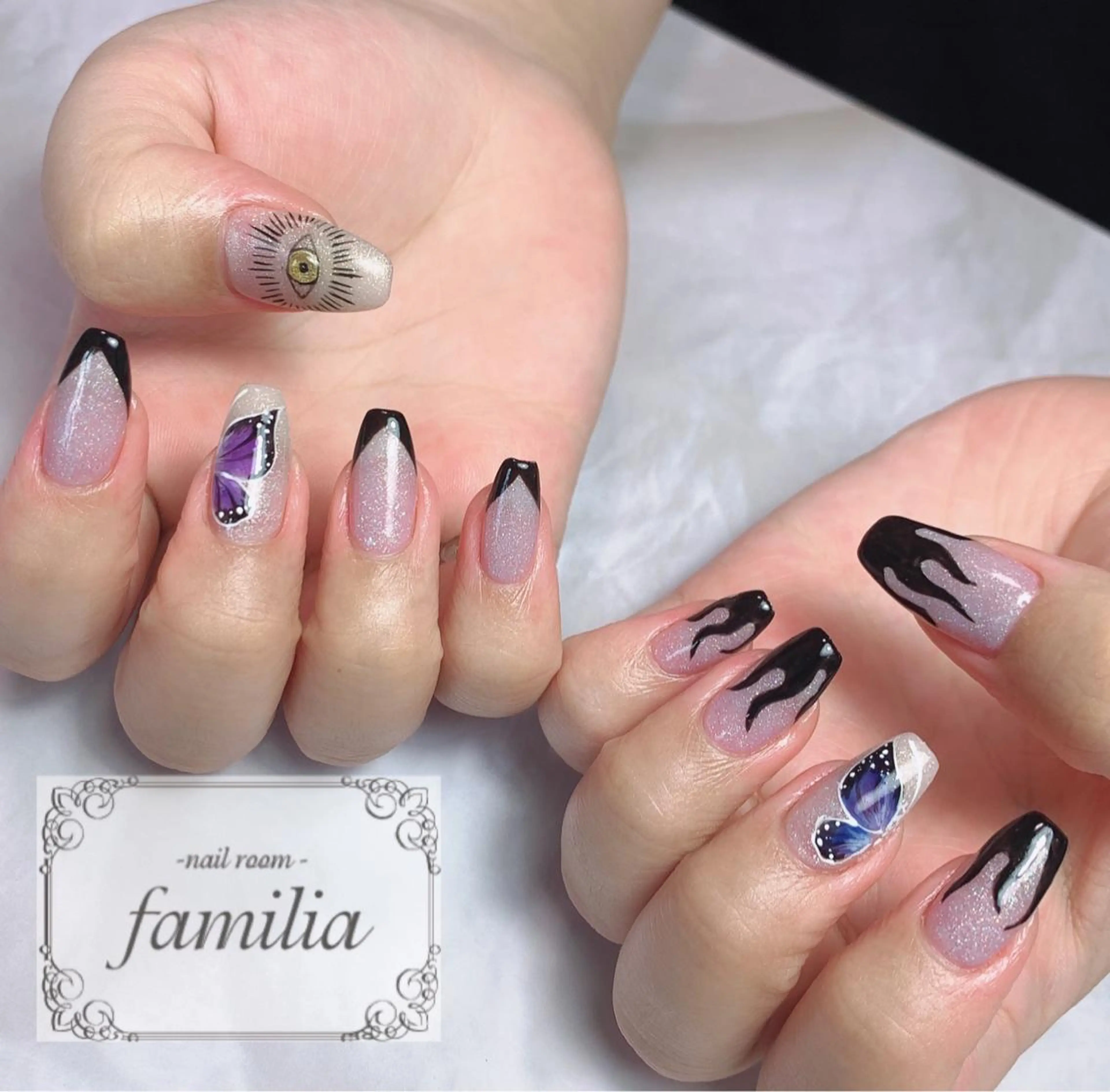 ネイル ハンドネイル -nailroom- familiaのネイルデザイン