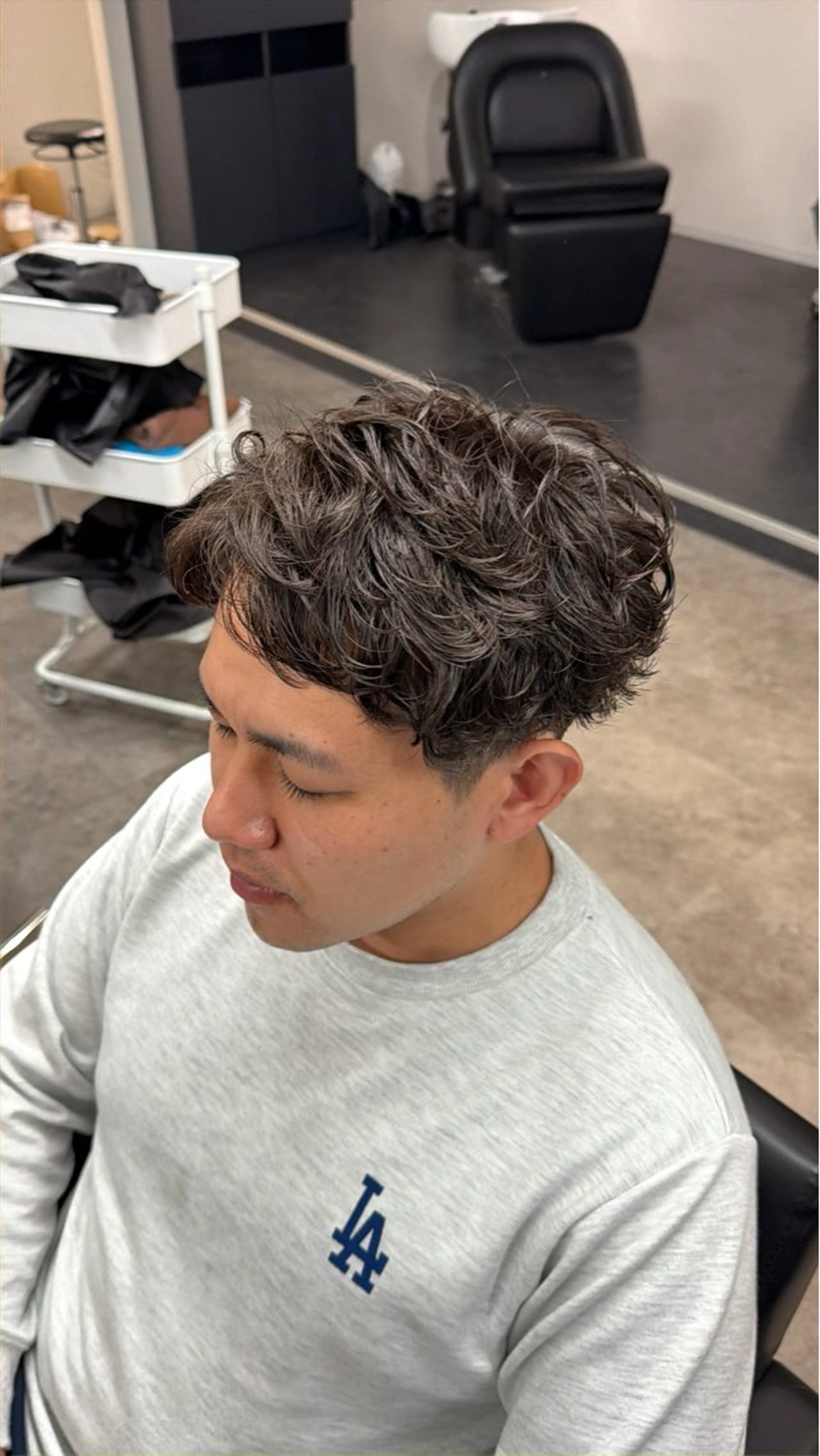 パーマ カット パーマ シャドウパーマ/立川 メンズ/コタロウのヘアスタイル