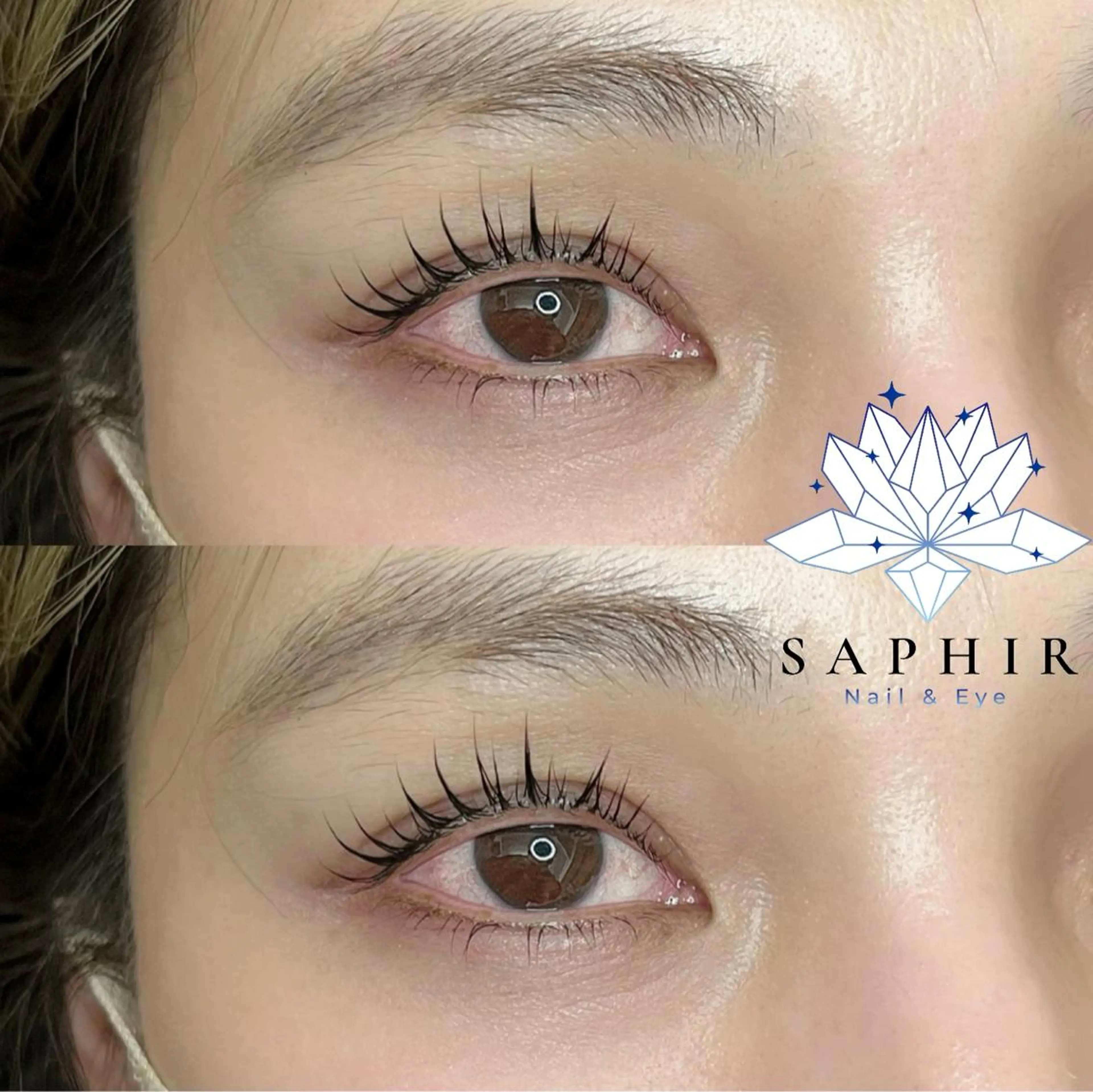 マツエク・マツパ ♡Saphir♡ HANAのマツエク・マツパデザイン