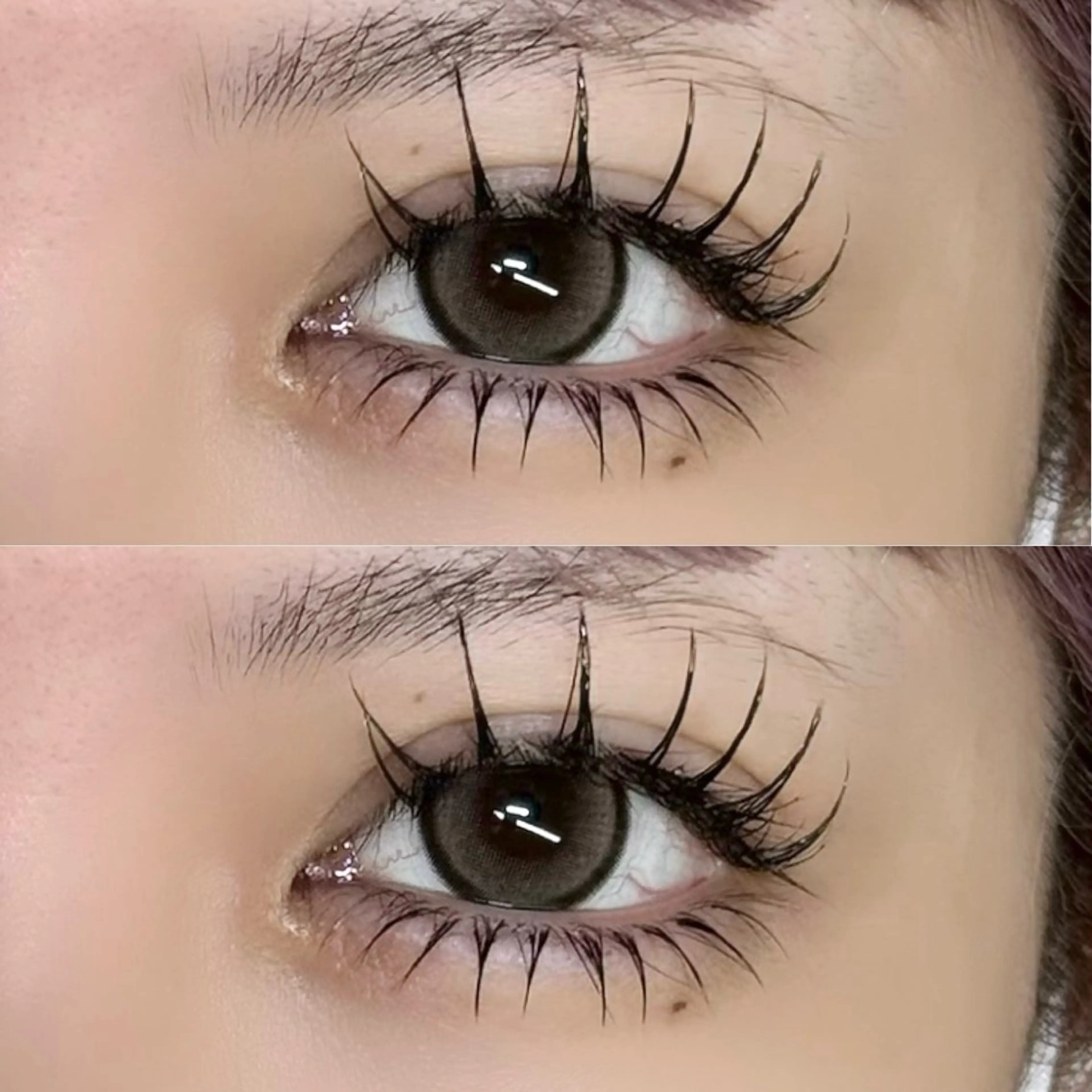 マツエク・マツパ 束感まつ毛 セーブル 下まつげエクステ scarlet asahiのマツエク・マツパデザイン