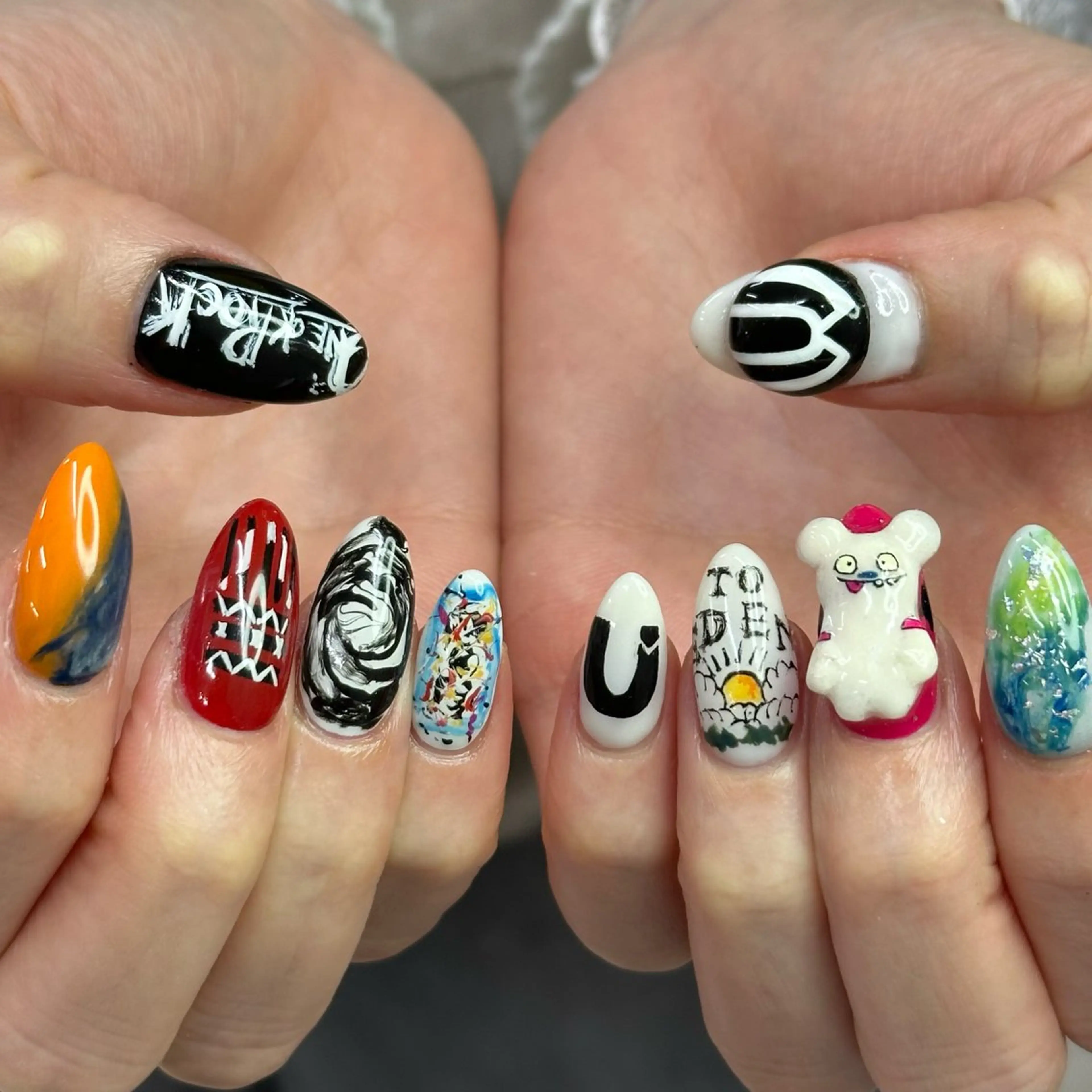 ネイル ハンドネイル YukaRyu /癖デザインのネイルデザイン