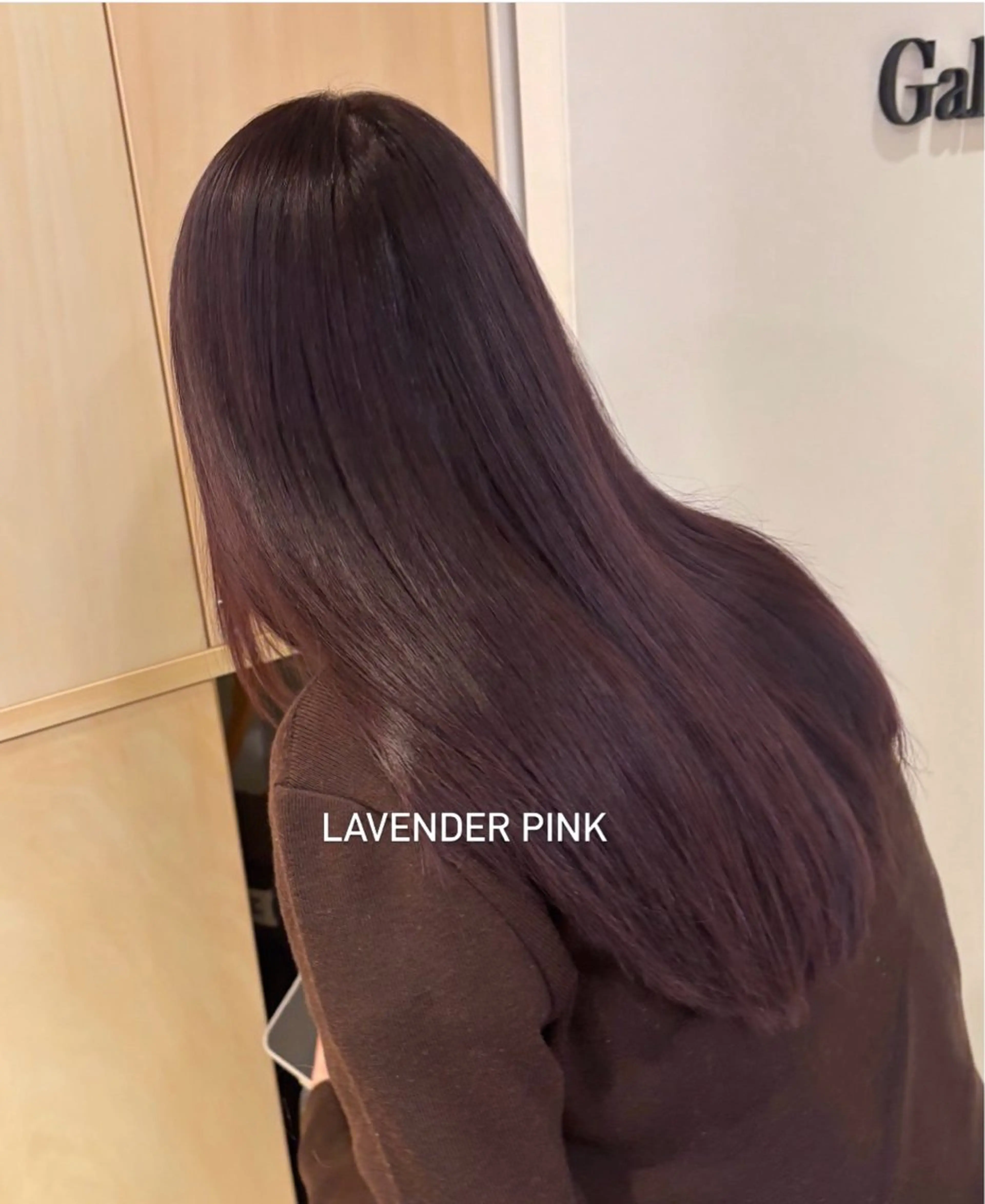 ロング カラー ヘアアレンジ ブリーチ ダブルカラー ラベンダーカラー ラベンダーピンク ブリーチなしカラー カット ヘアカラー トリートメント ヘアセット 🫧柔色/トレンド カラー/川辺晴加のヘアスタイル