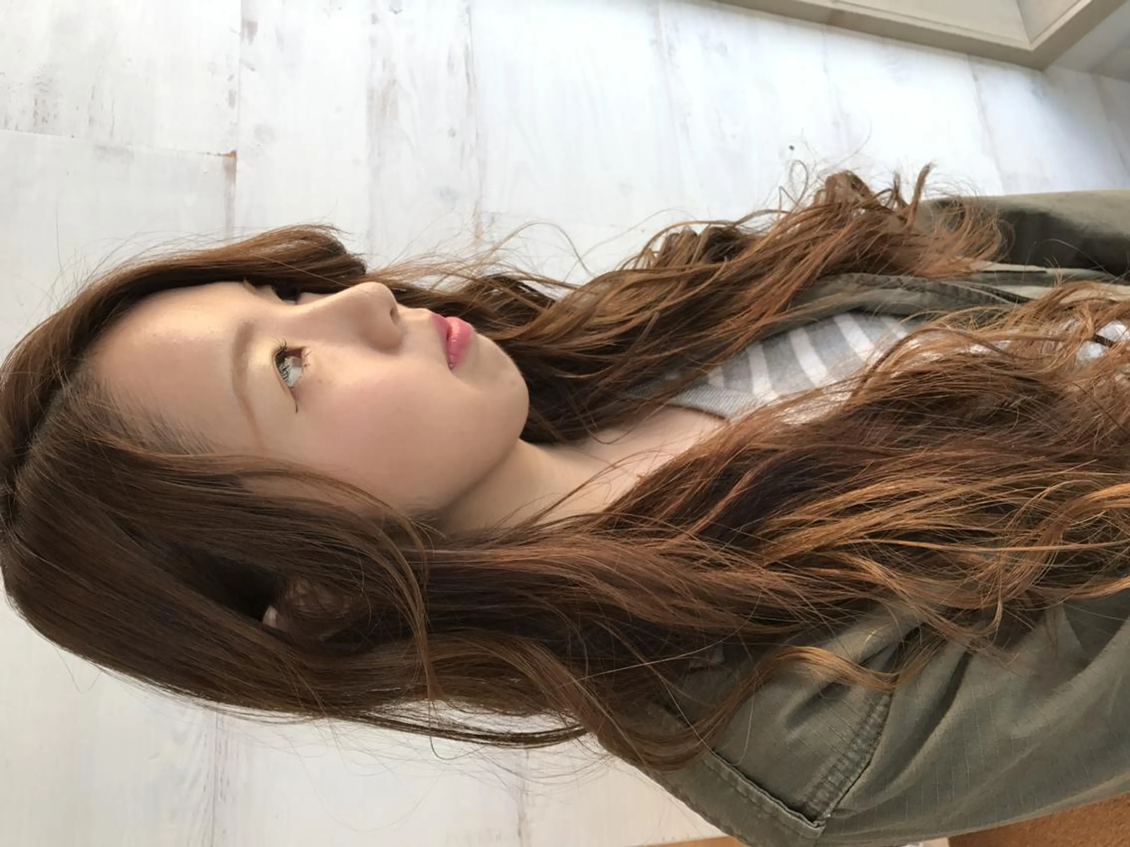 セミロング パーマ セミロングパーマ 髪質改善 カット パーマ トリートメント Stellar 髪質改善ステラのヘアスタイル