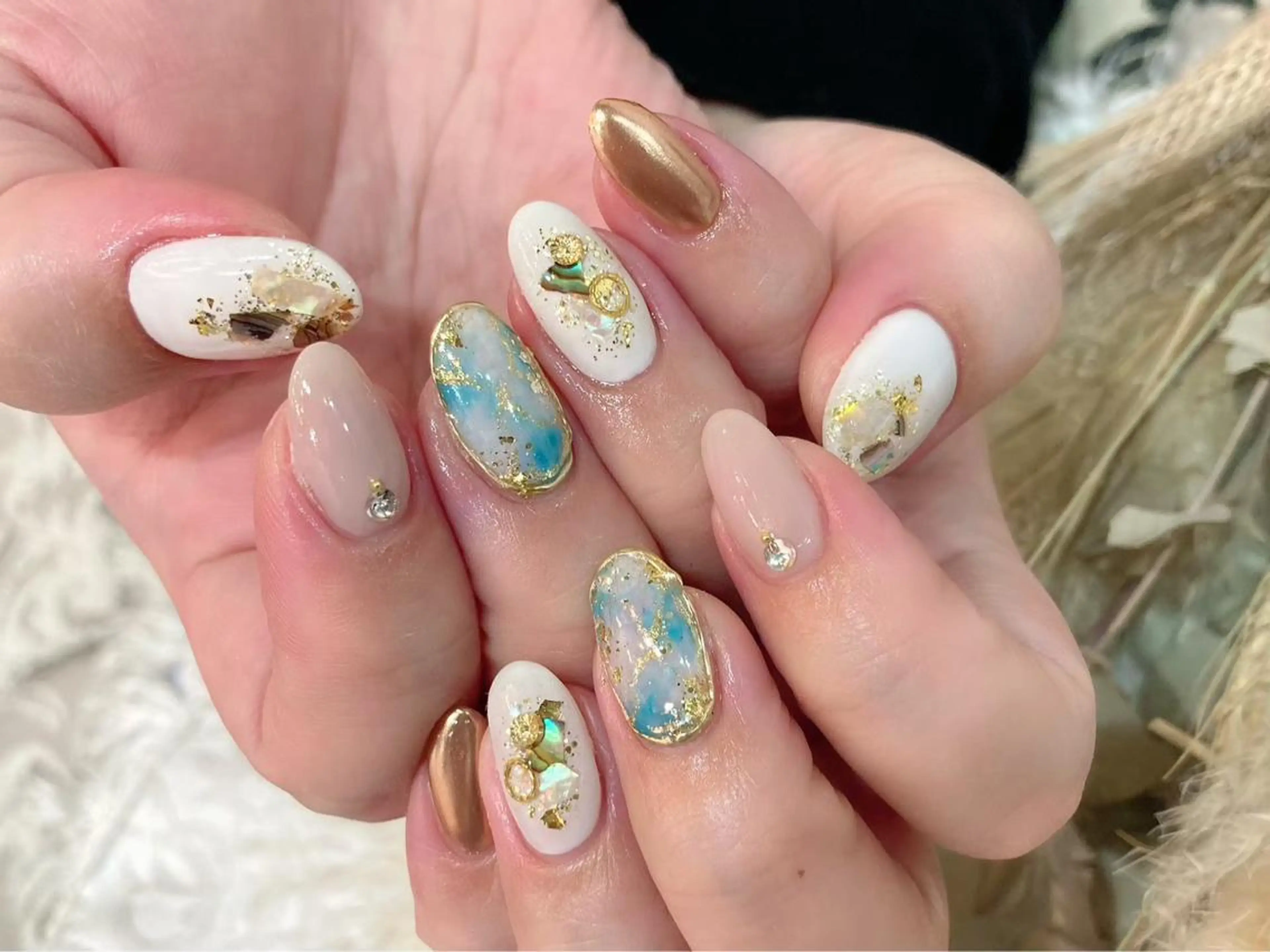 ネイル ハンドネイル ハンドケア nailsalon mintのネイルデザイン