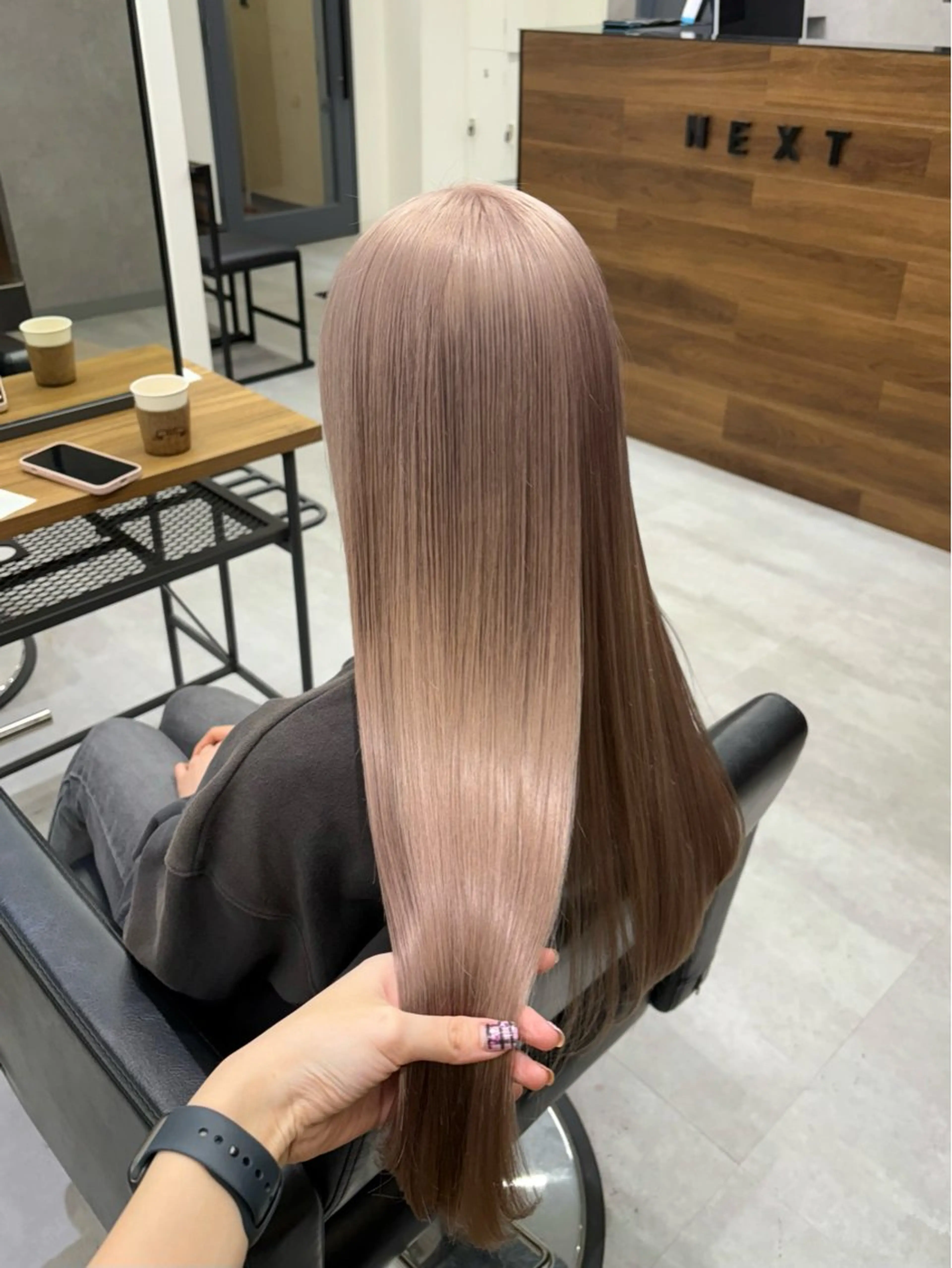 ロング カラー ヘアカラー ENA💗NEXT /ハイトーンエクステのヘアスタイル