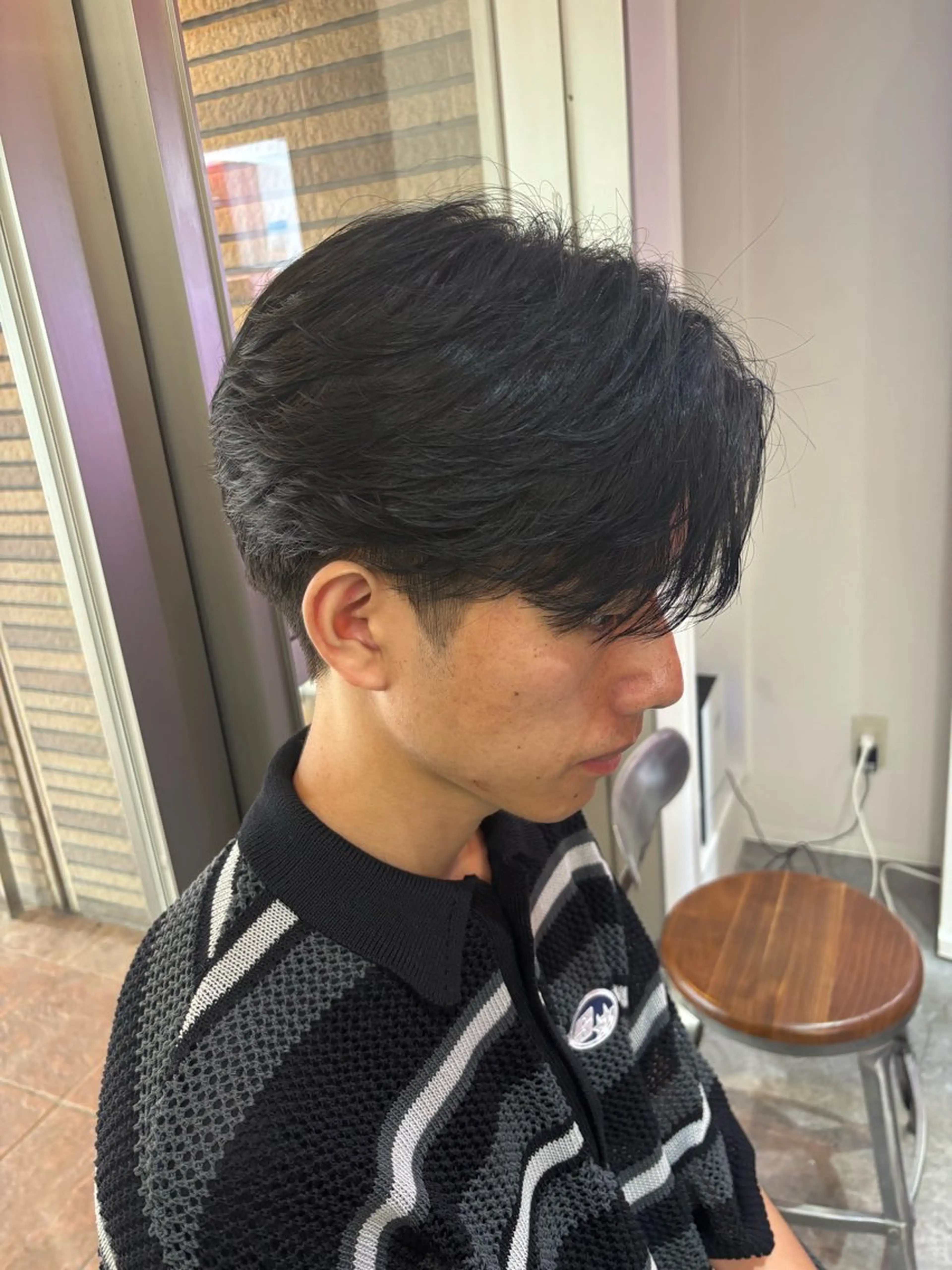 メンズ メンズ特化✨️ 韓国風パーマ🔥一八のヘアスタイル