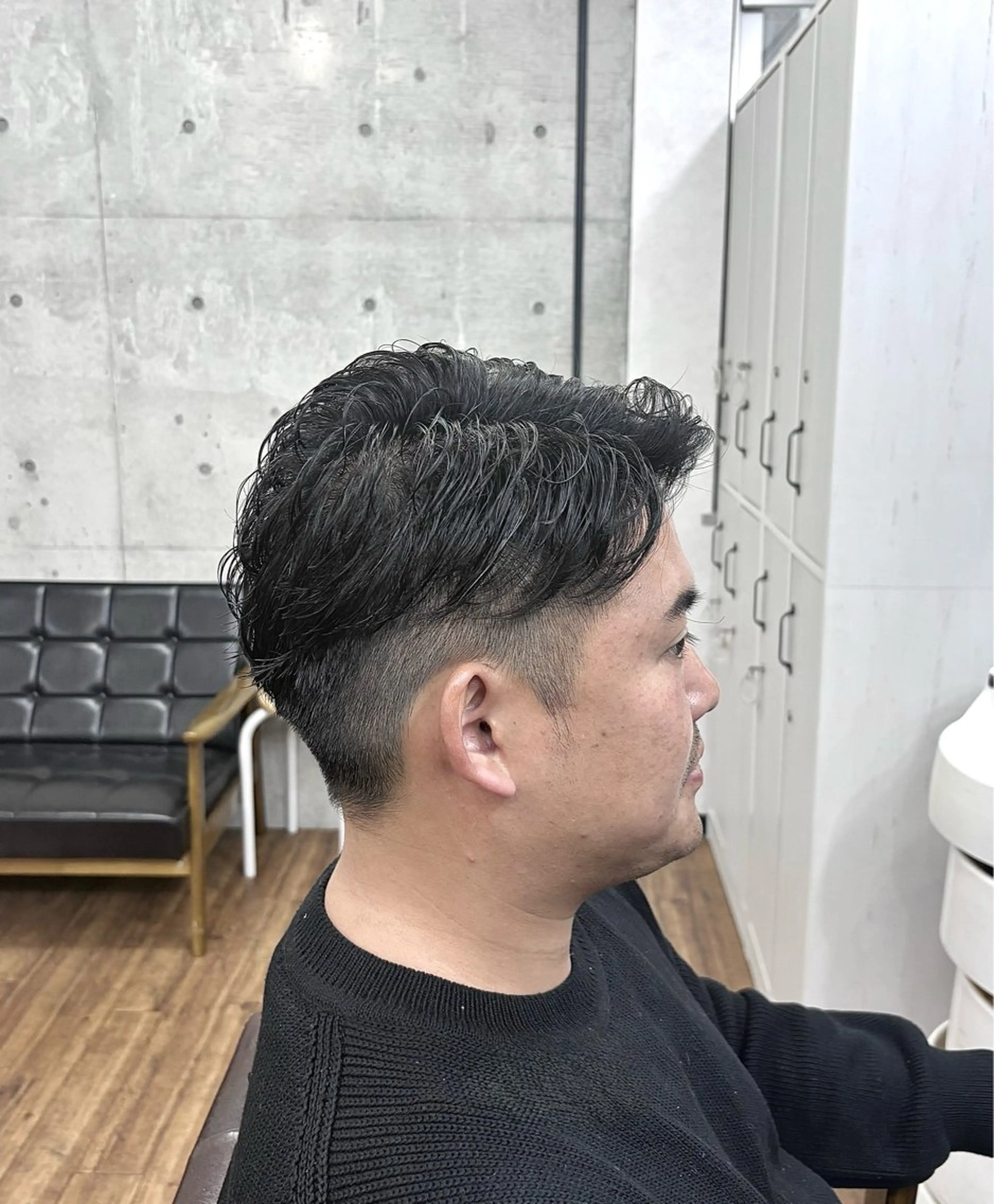 ショート パーマ メンズ 【メンズ特化】 横浜美容師kuのヘアスタイル