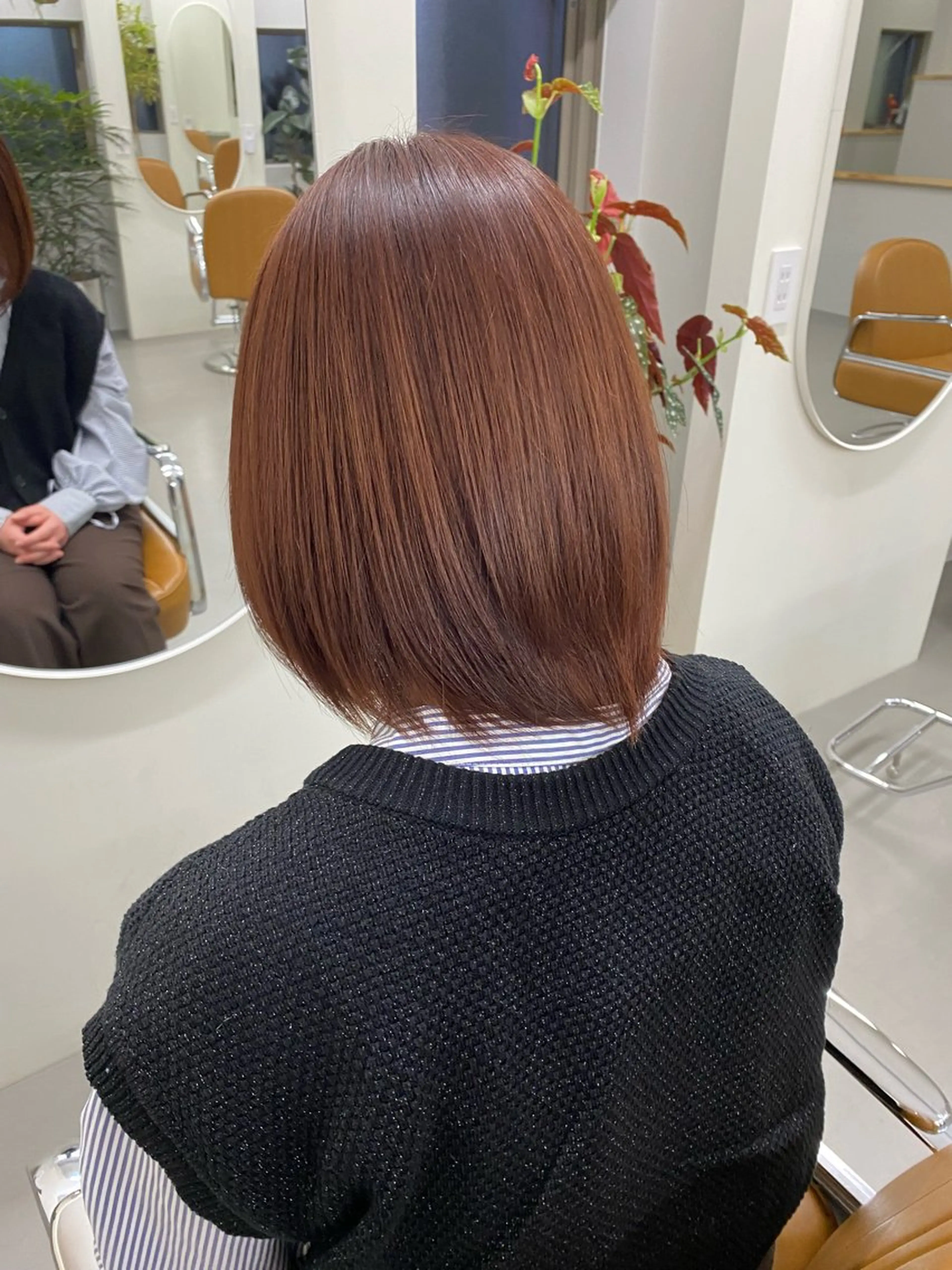 カラー ブラウンカラー 檜 果歩のヘアスタイル