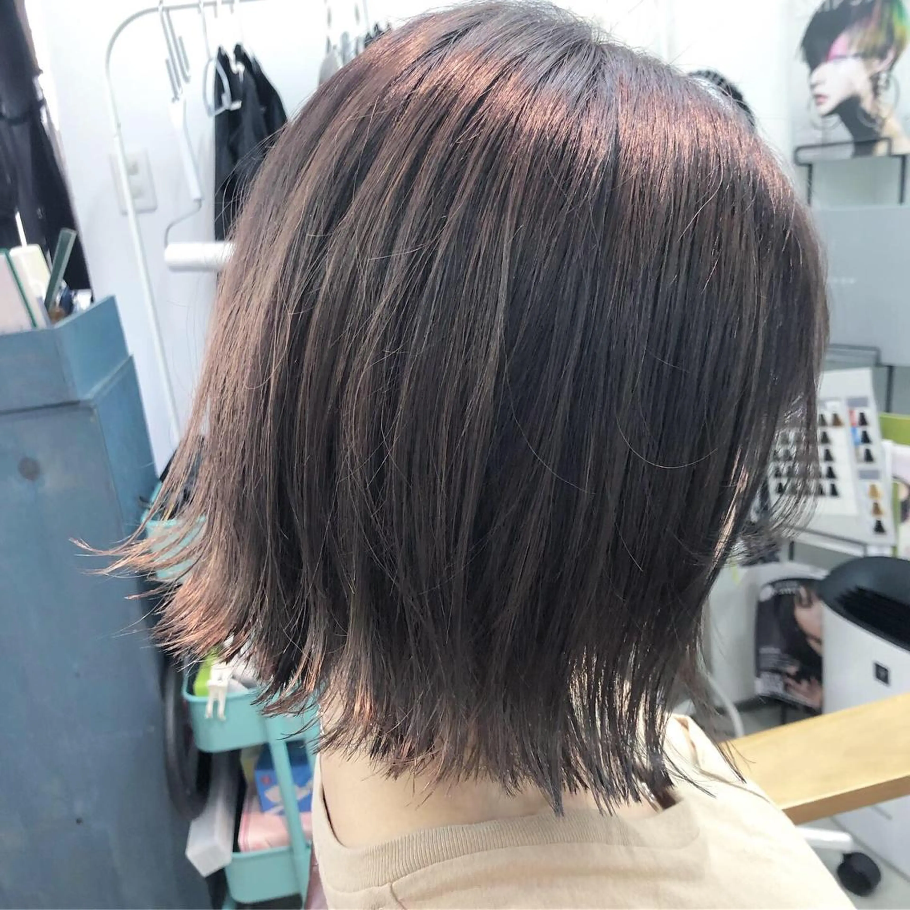 ミディアム カラー ブリーチ 村田 幸穂のヘアスタイル