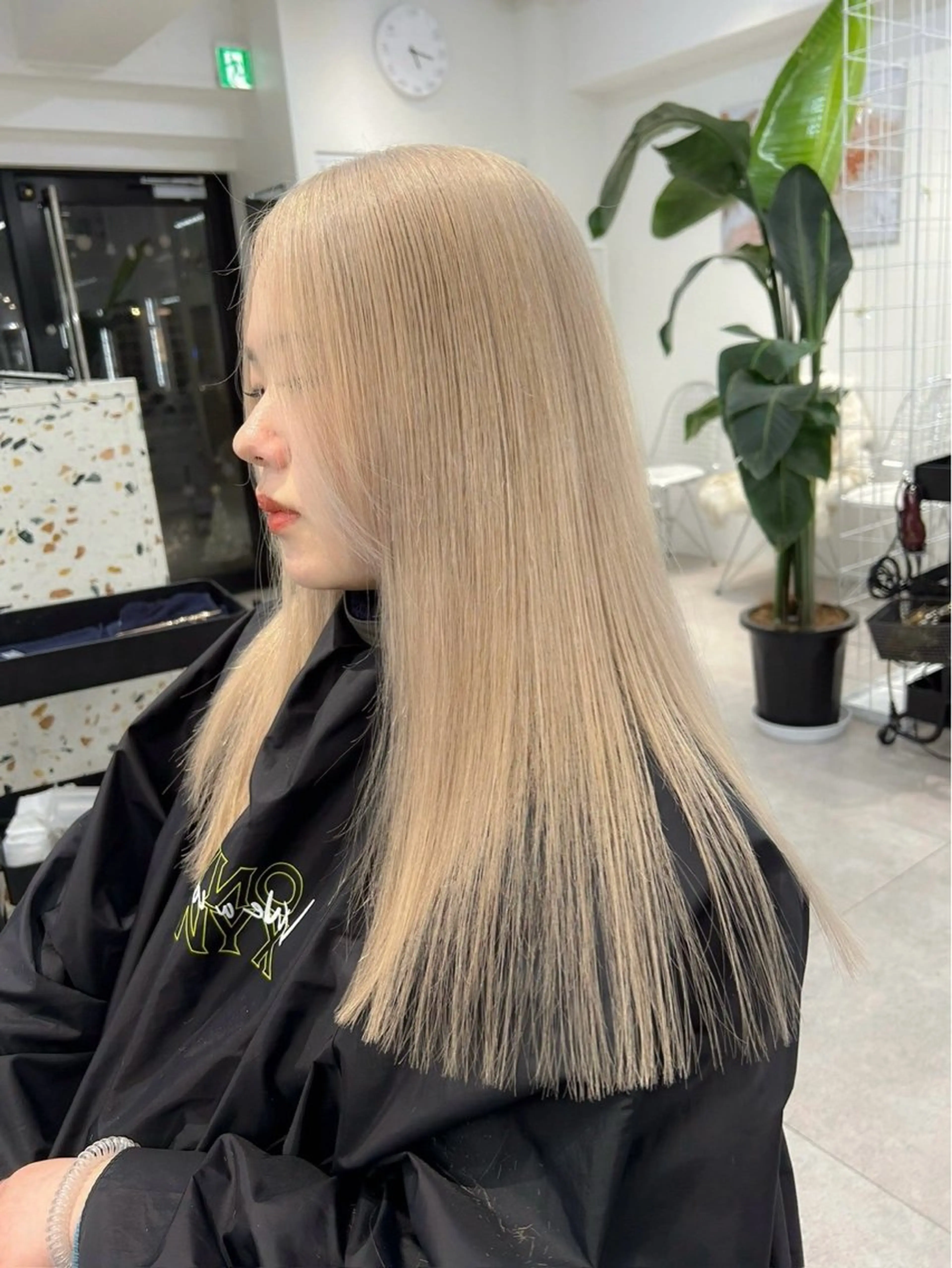 ロング カラー 大人の海外ハイライト coconoのヘアスタイル