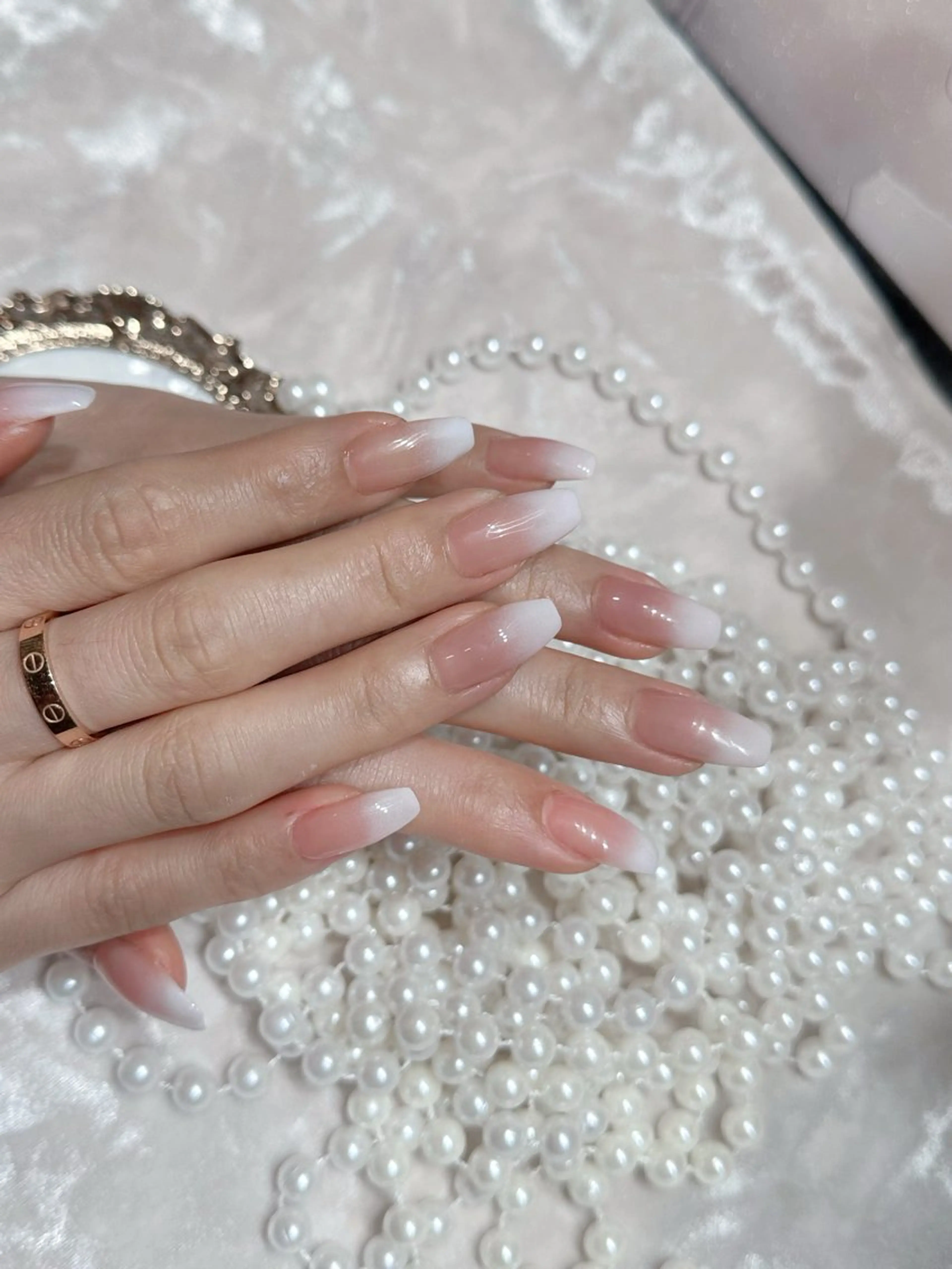 ネイル アートネイル フットネイル ジェルネイル ハート マグネットネイル Babarla Nailのネイルデザイン