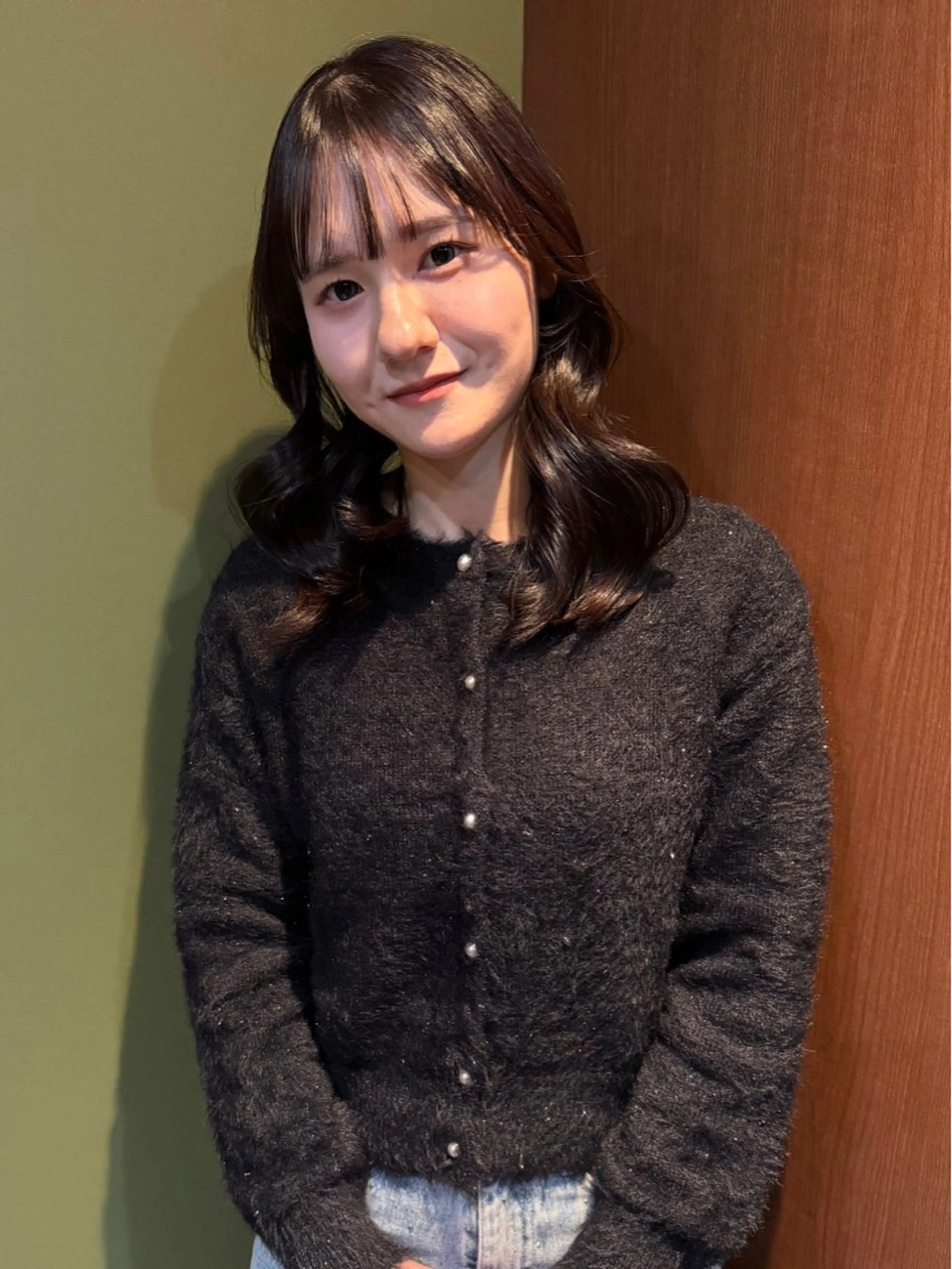 ミディアム カラー パーマ カット ヘアカラー 縮毛矯正 トリートメント mai / linoah˚✧のヘアスタイル