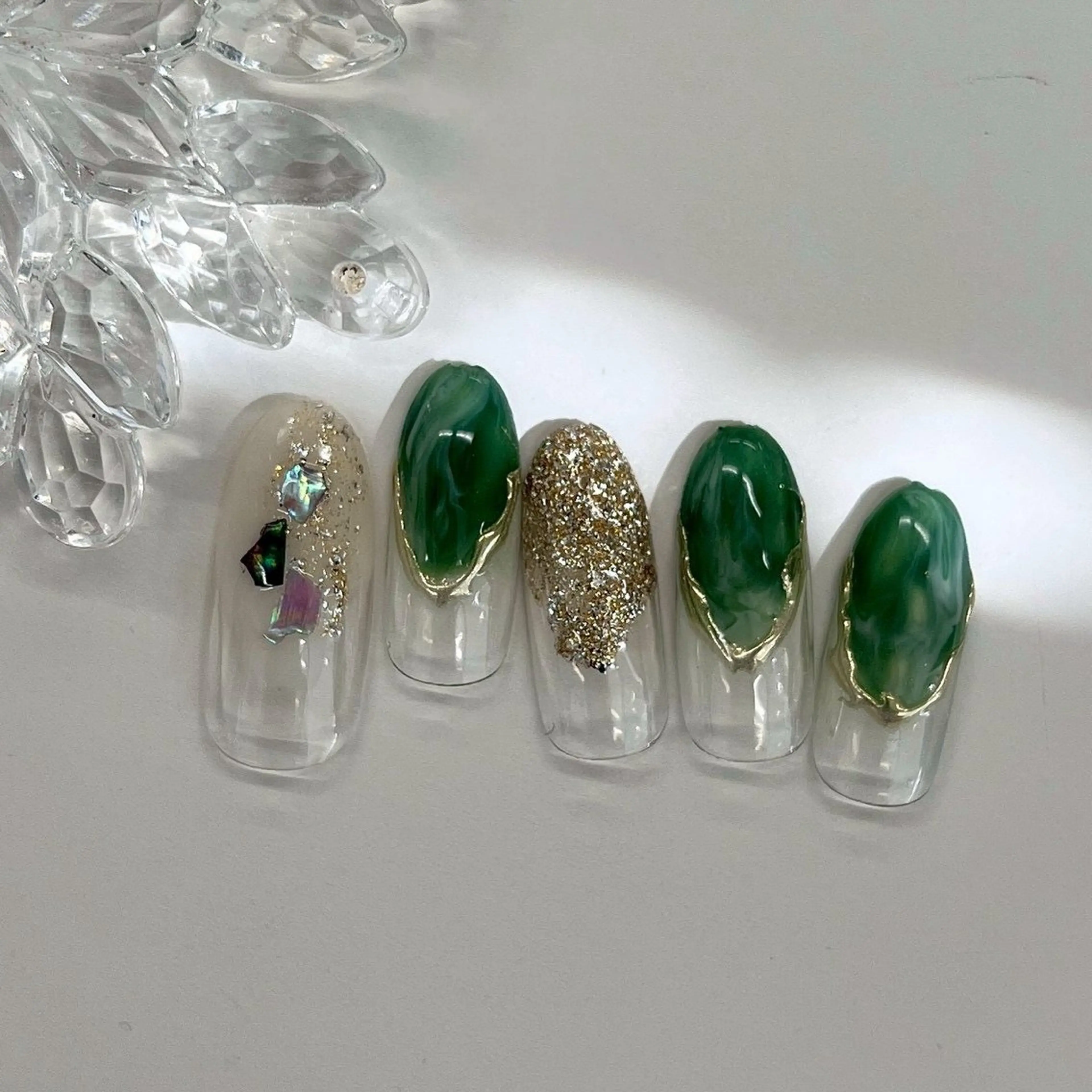 ネイル ⭐︎休業中の練習⭐︎ JNA認定講師髙橋のネイルデザイン