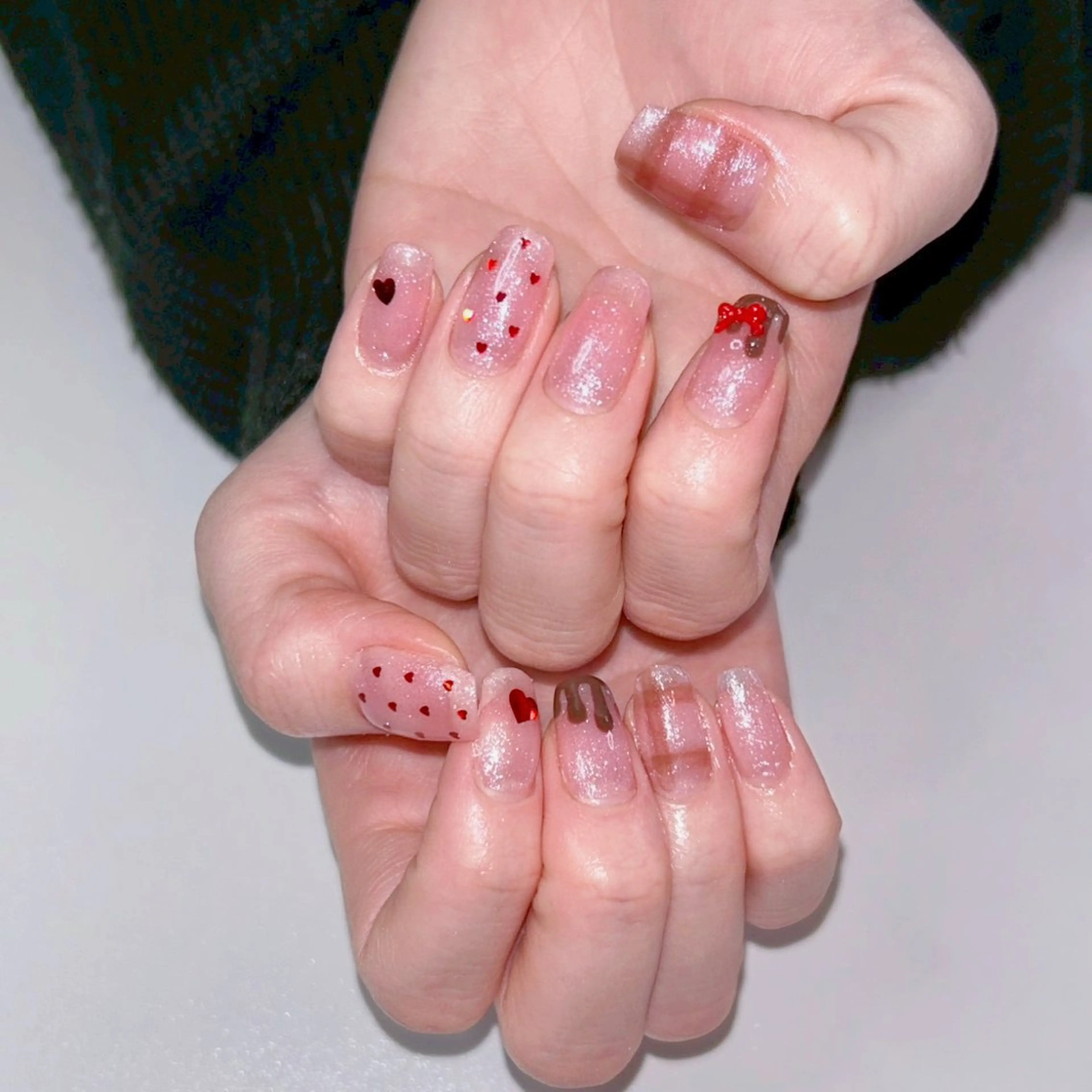 ネイル ハンドネイル 美u･p　横浜店 白木のネイルデザイン