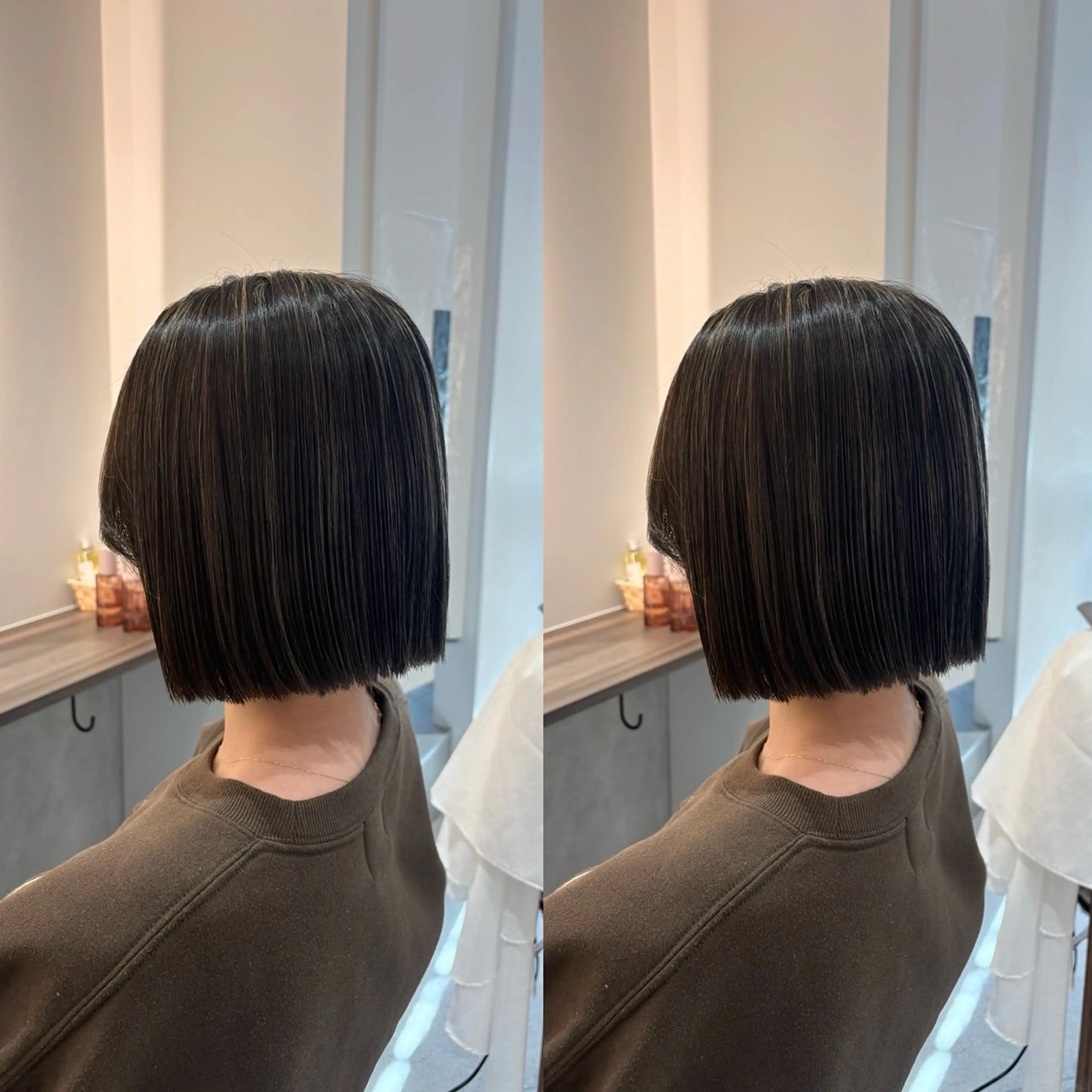 ショート ヘアカラー 池谷 茉耶のヘアスタイル