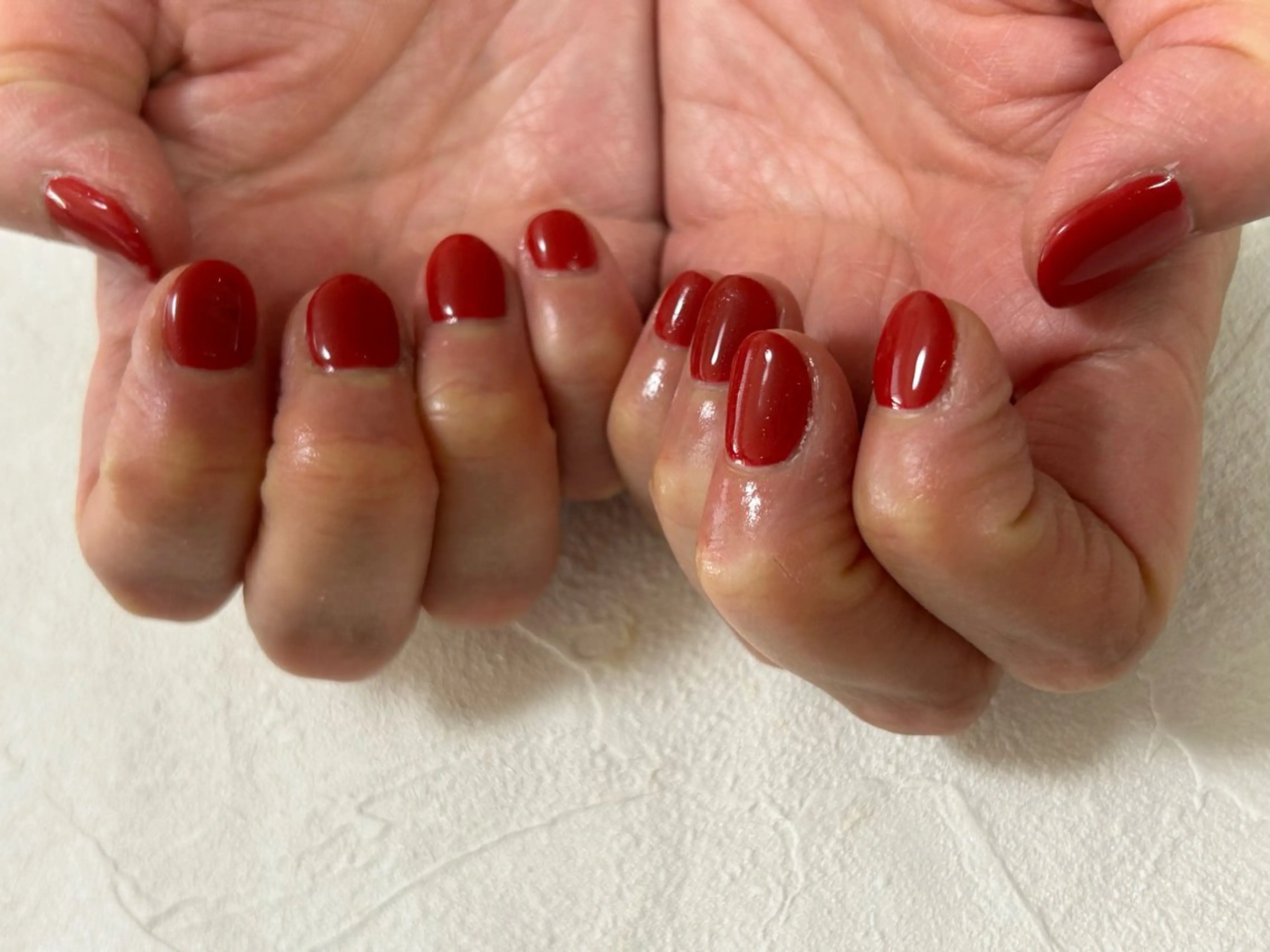 ネイル オーロラネイル ボルドー フットネイル フレンチネイル ジェルネイル ハンドネイル kikinail 溝の口のネイルデザイン