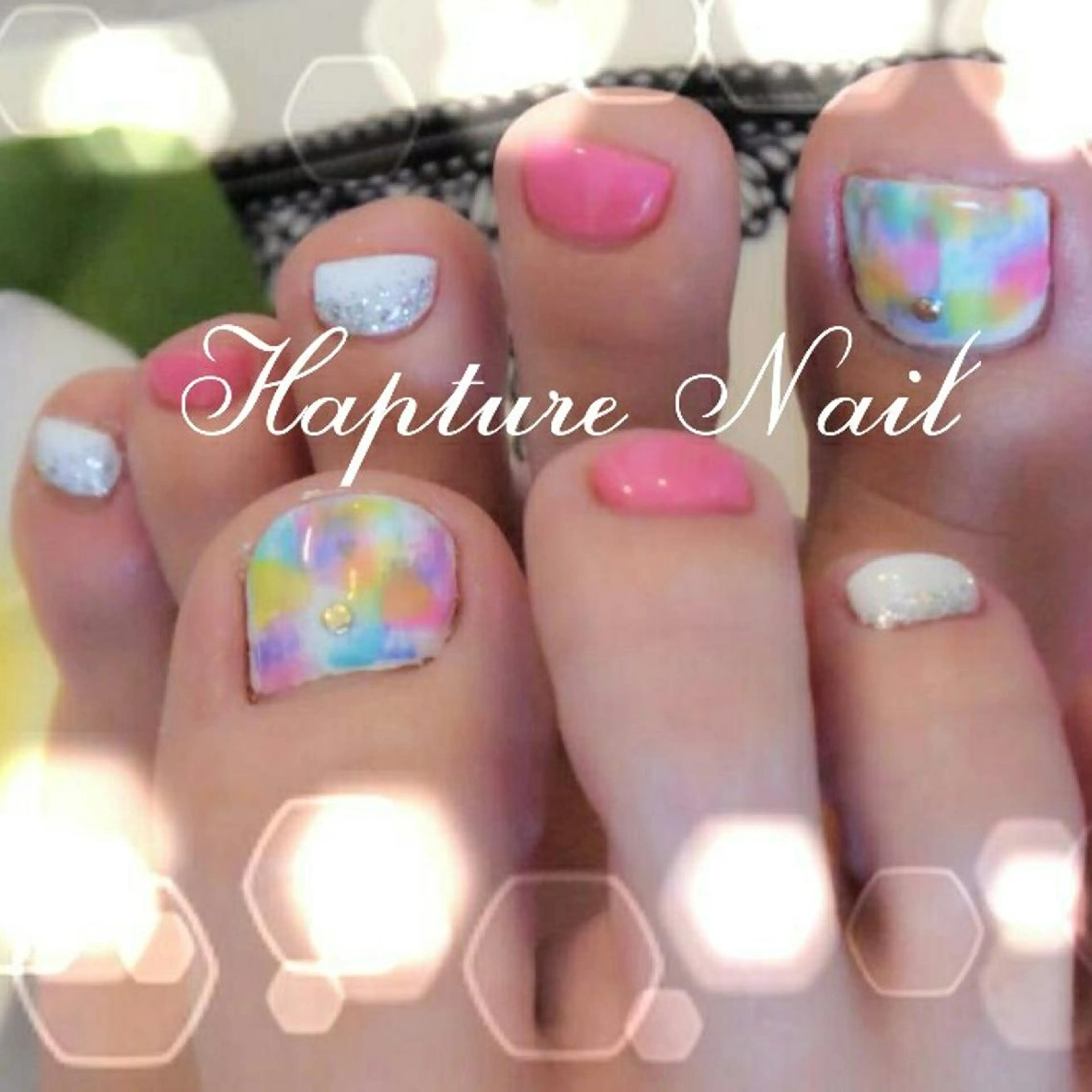 ネイル フットネイル m- Hiroのネイルデザイン