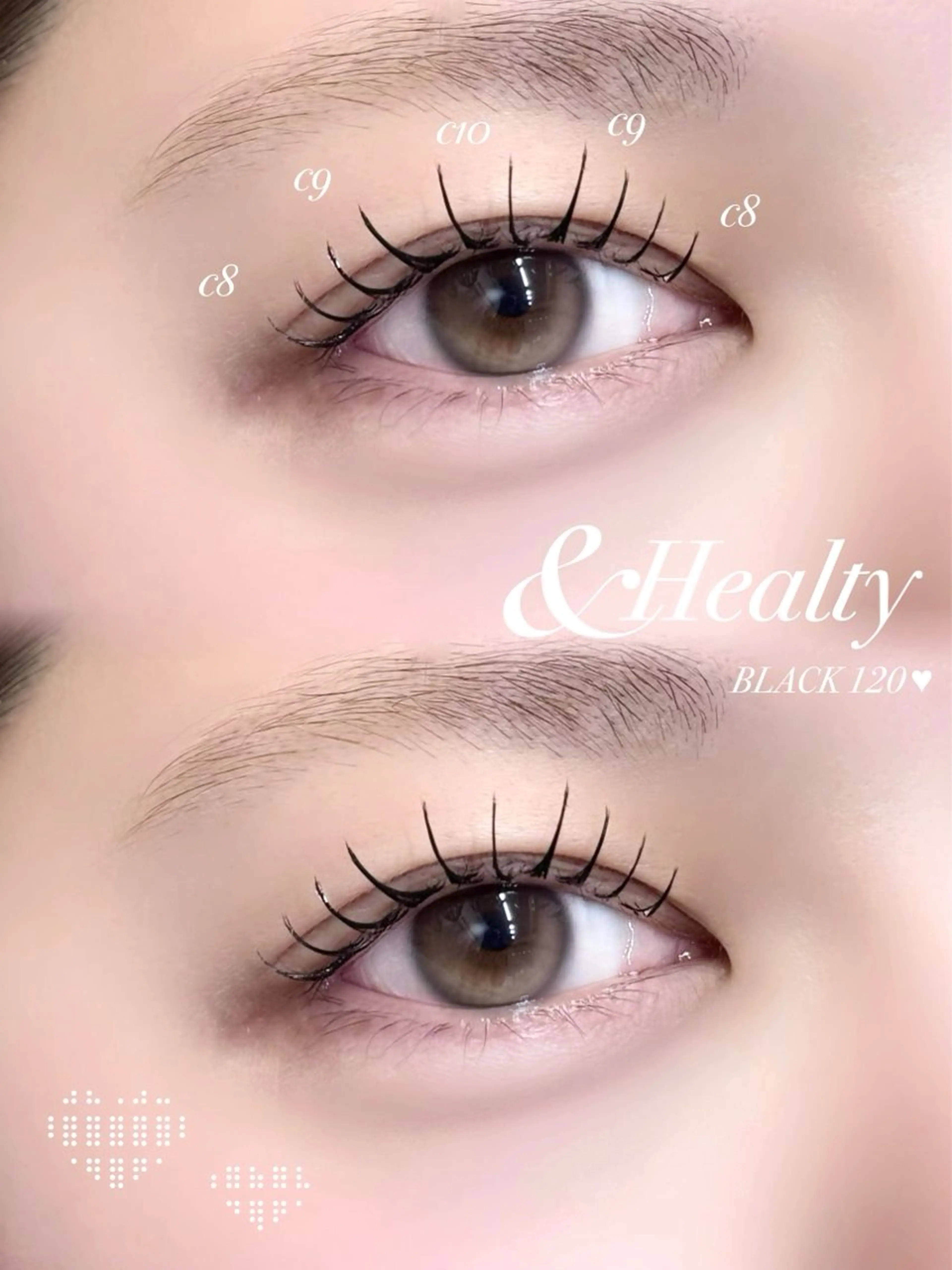 マツエク・マツパ ＭＯＭＯＫＡ .のマツエク・マツパデザイン