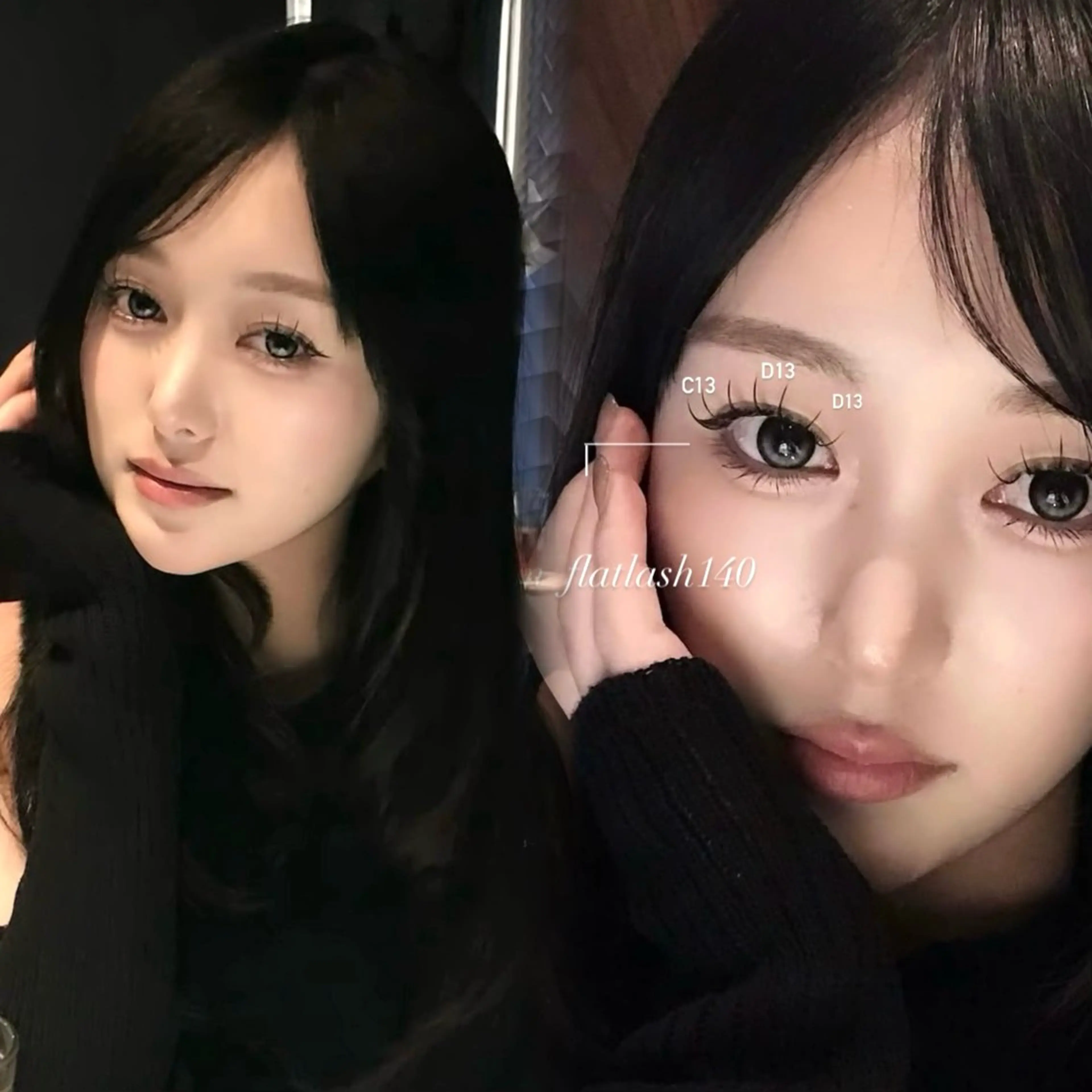 マツエク・マツパ マツエク Mell Yuuna ♡パリエク /束感のマツエク・マツパデザイン