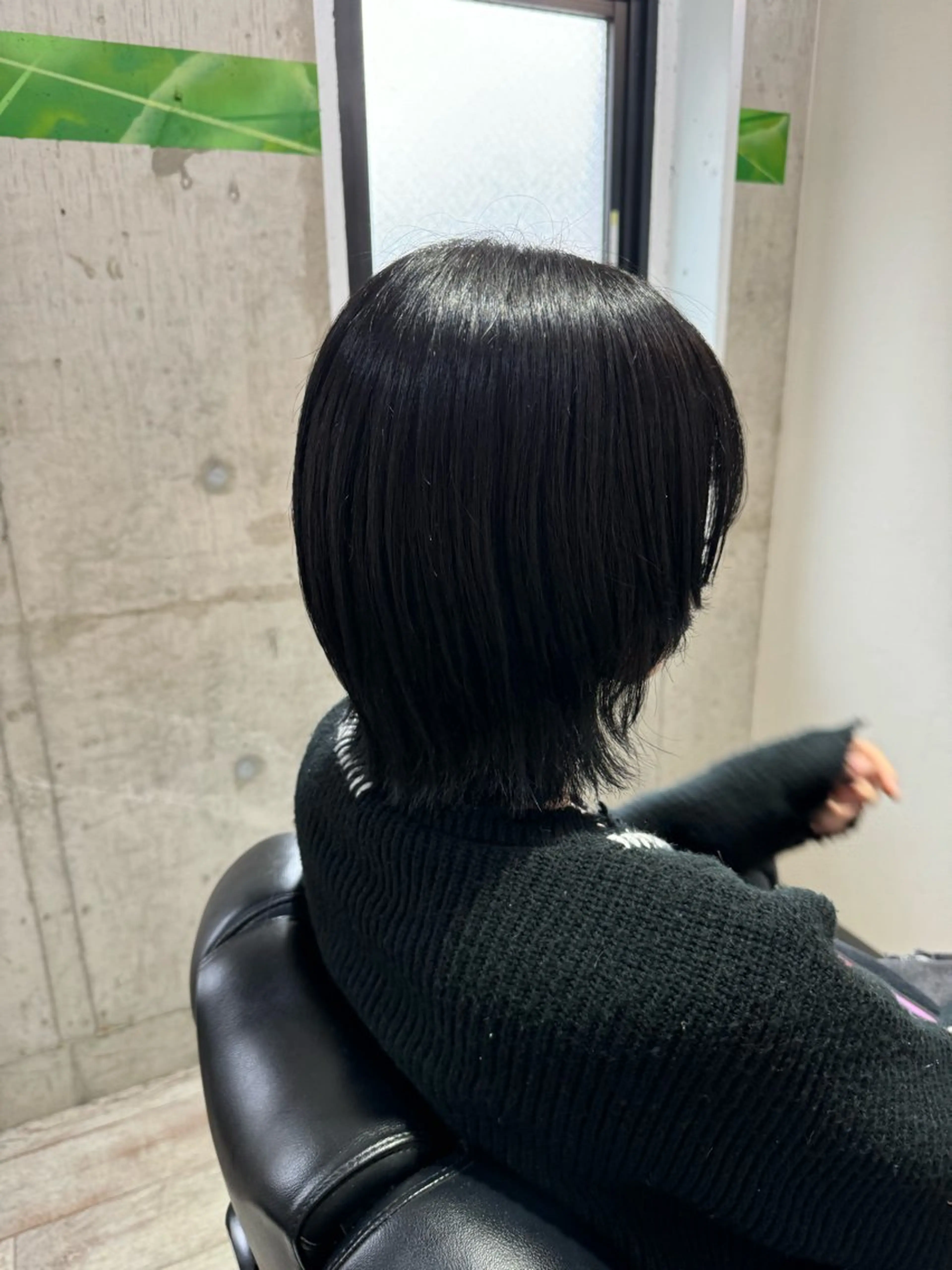 ショート ボブ 顔まわりレイヤー レイヤーカット ウルフカット 茨木/縮毛矯正/ 成元のヘアスタイル