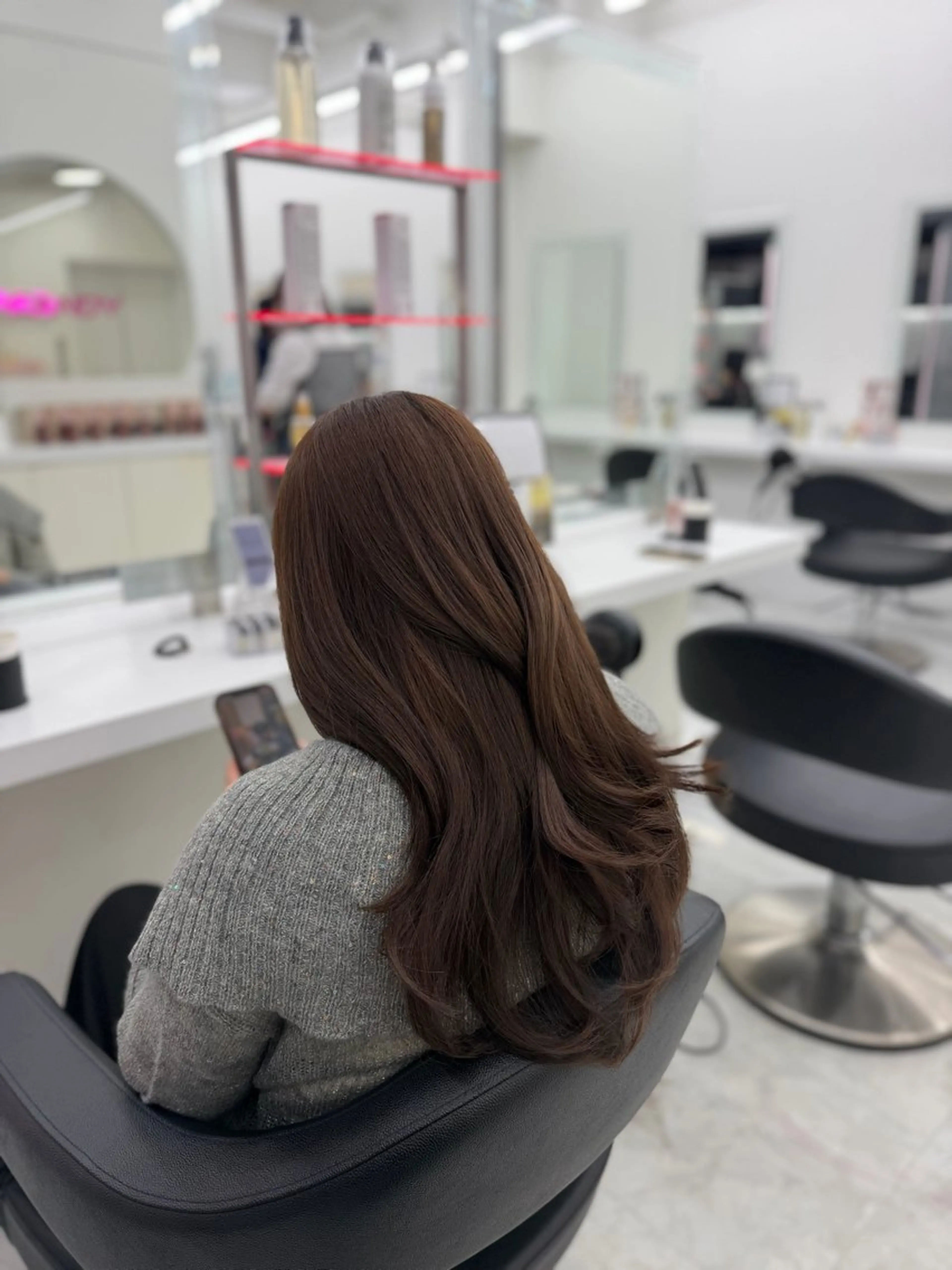 ロング カラー カット ヘアカラー 🤍レイヤー/顔周り /hirari🤍のヘアスタイル