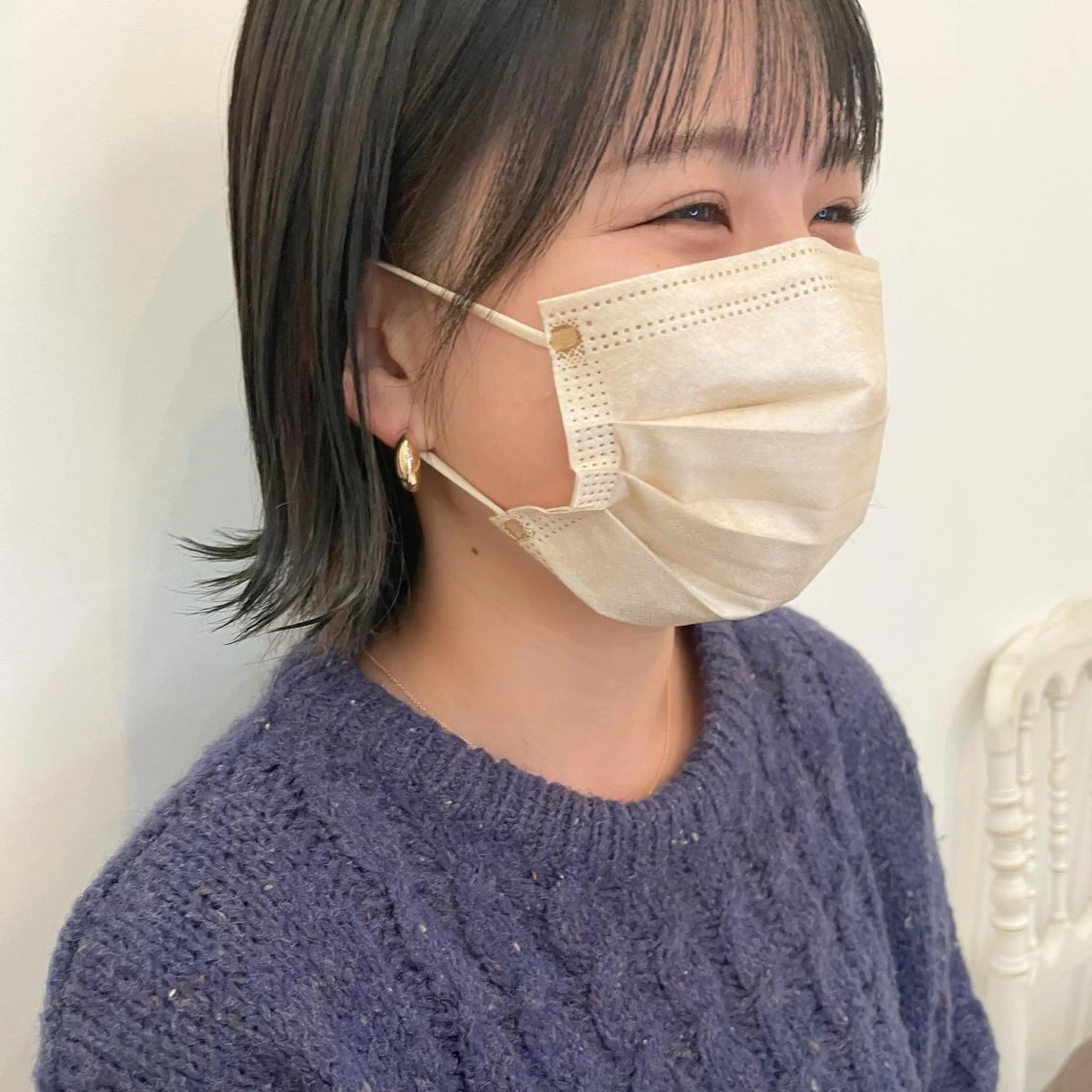 ショート Chiho / 梅田 / ボブ/ パーマのヘアスタイル