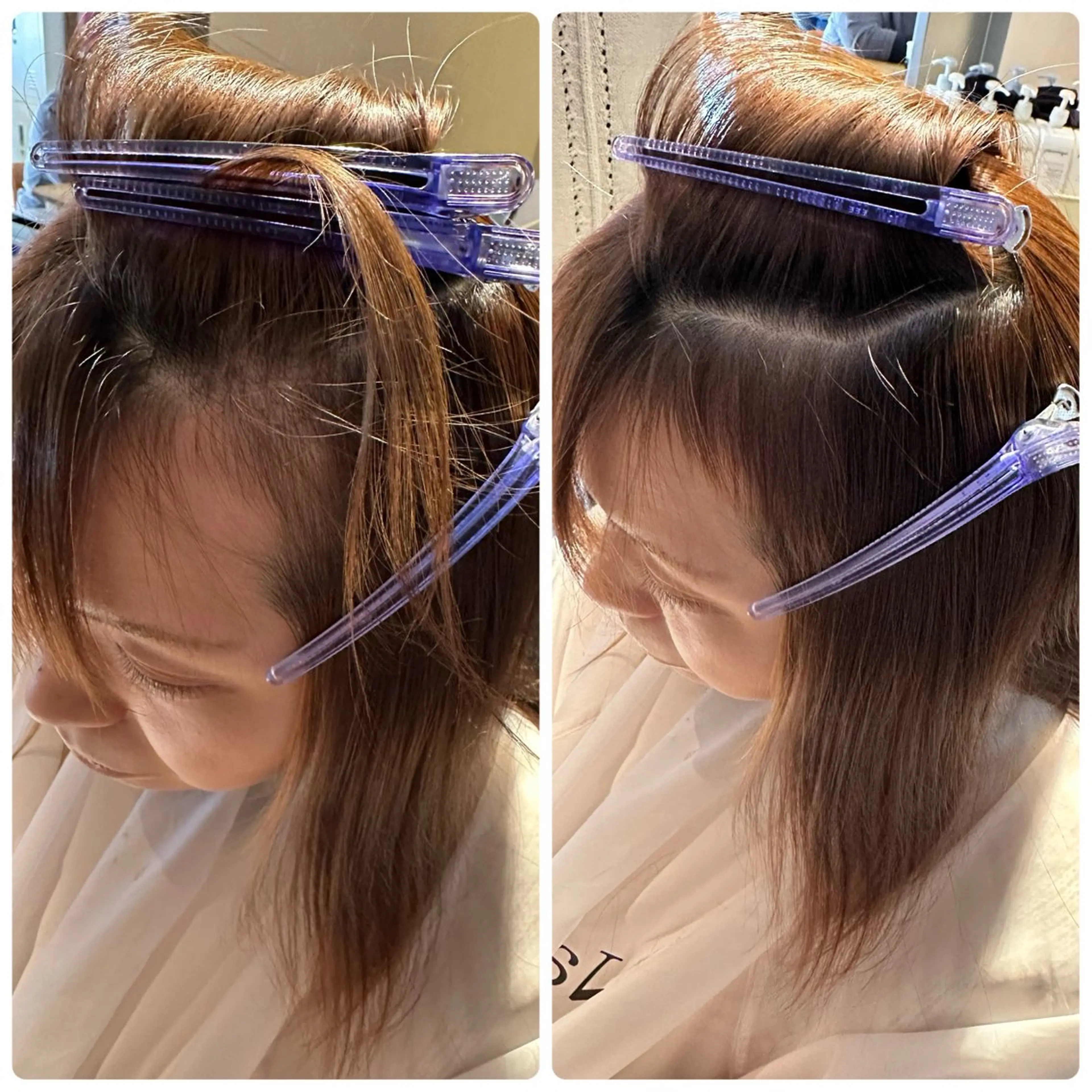 ミディアム 髪質改善・ クロスパーマ◎倉澤のヘアスタイル