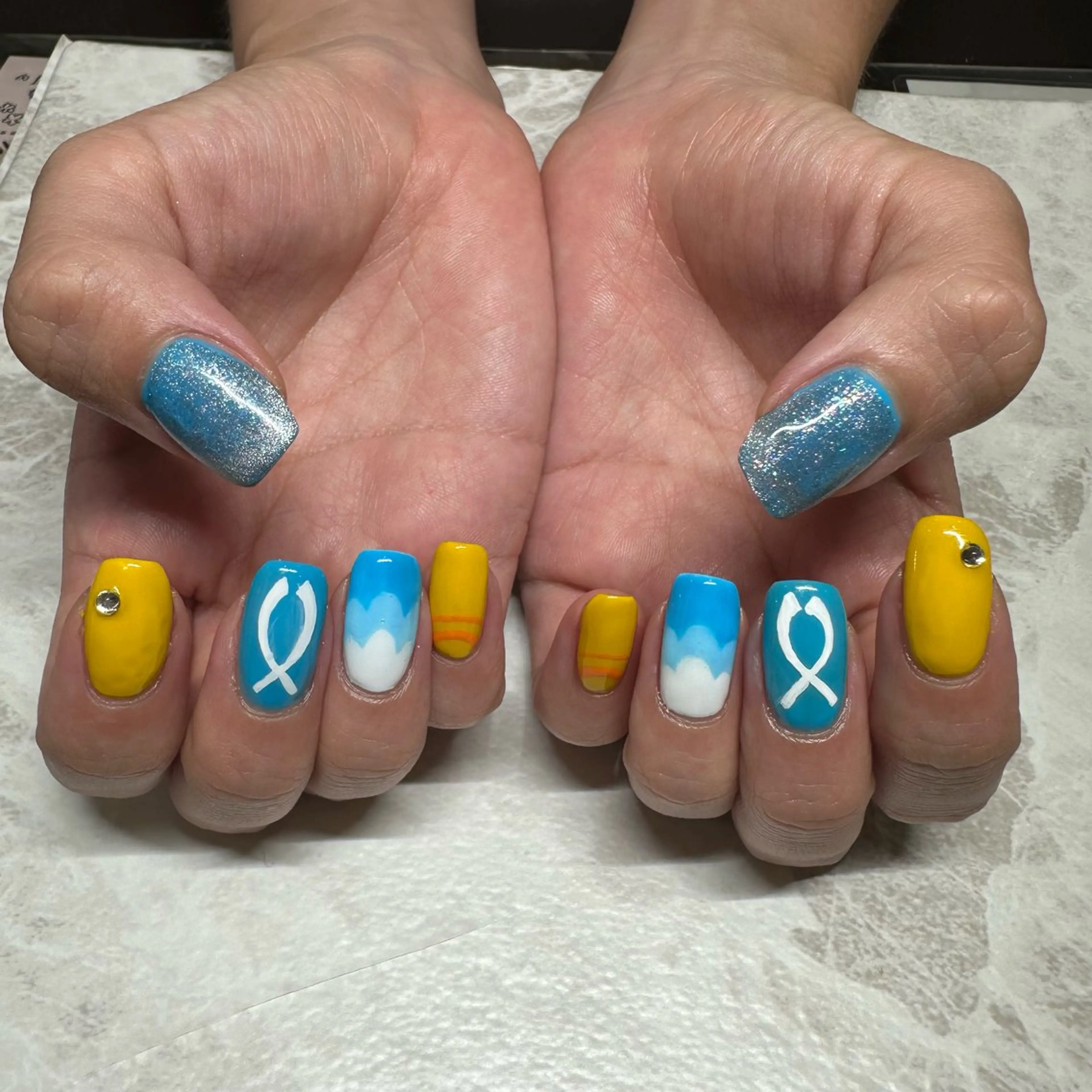 ネイル atelier salon Mar’s鶴ヶ島 アットホームサロン所属・a Tomokaのネイルデザイン