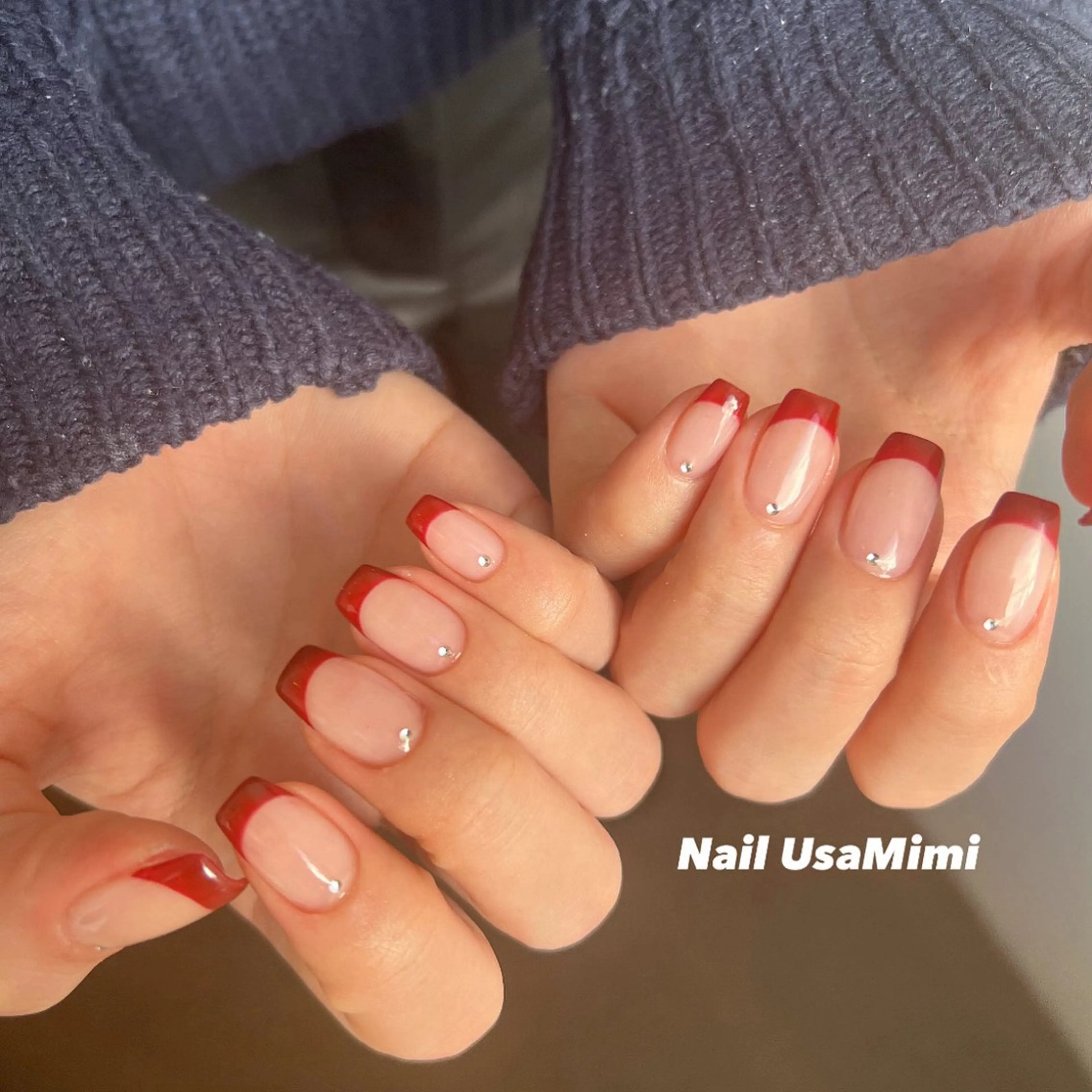 ✨人気メニュー✨カラーベース、フレンチorラメグラデーションの写真