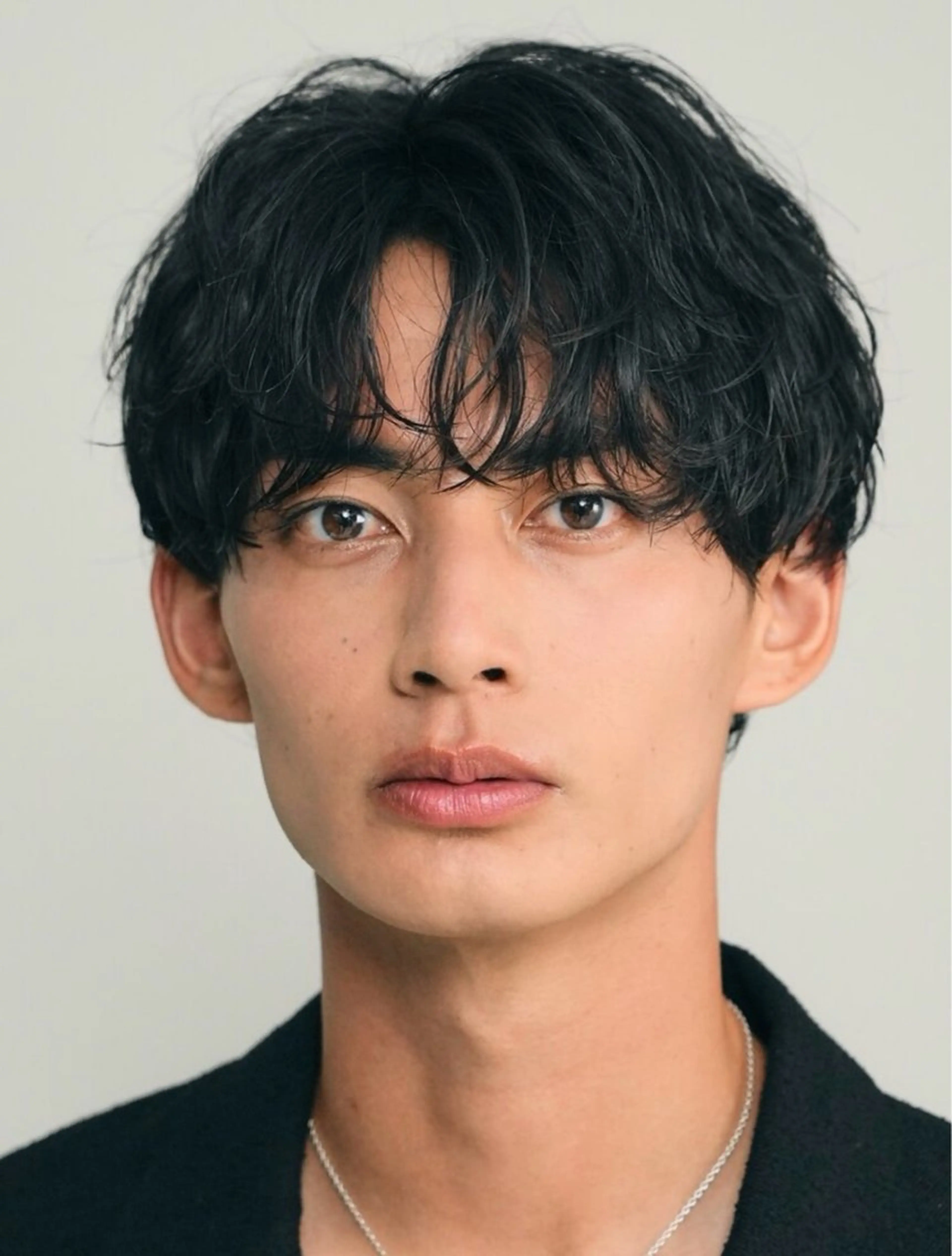 ショート パーマ メンズ 中村 芽衣那のヘアスタイル